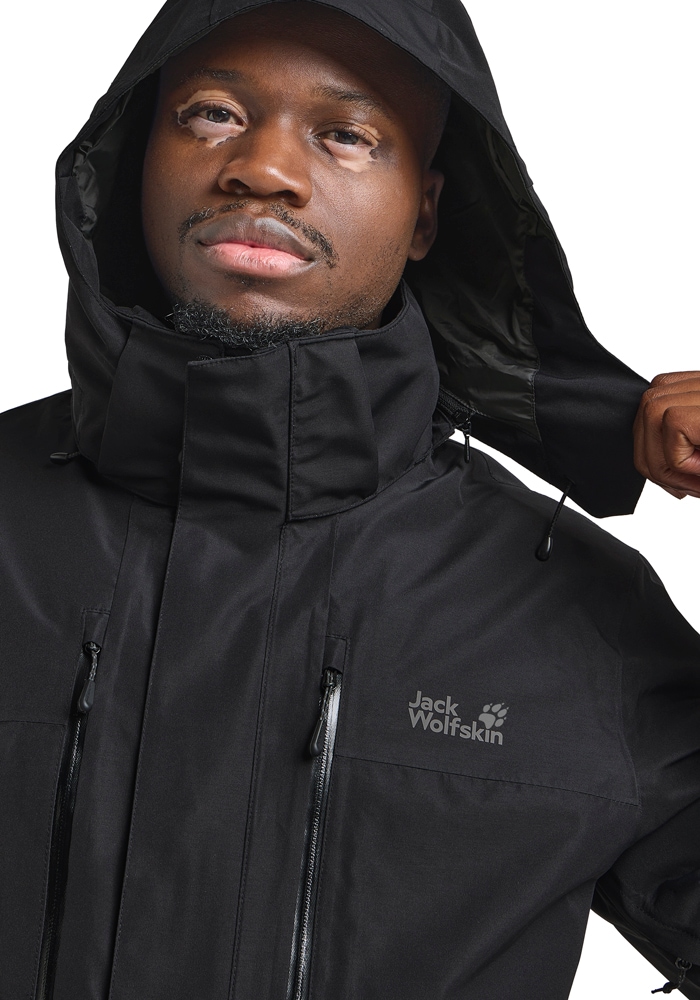 Jack Wolfskin Veste fonctionnelle »JASPER 2L JKT M« mit Kapuze