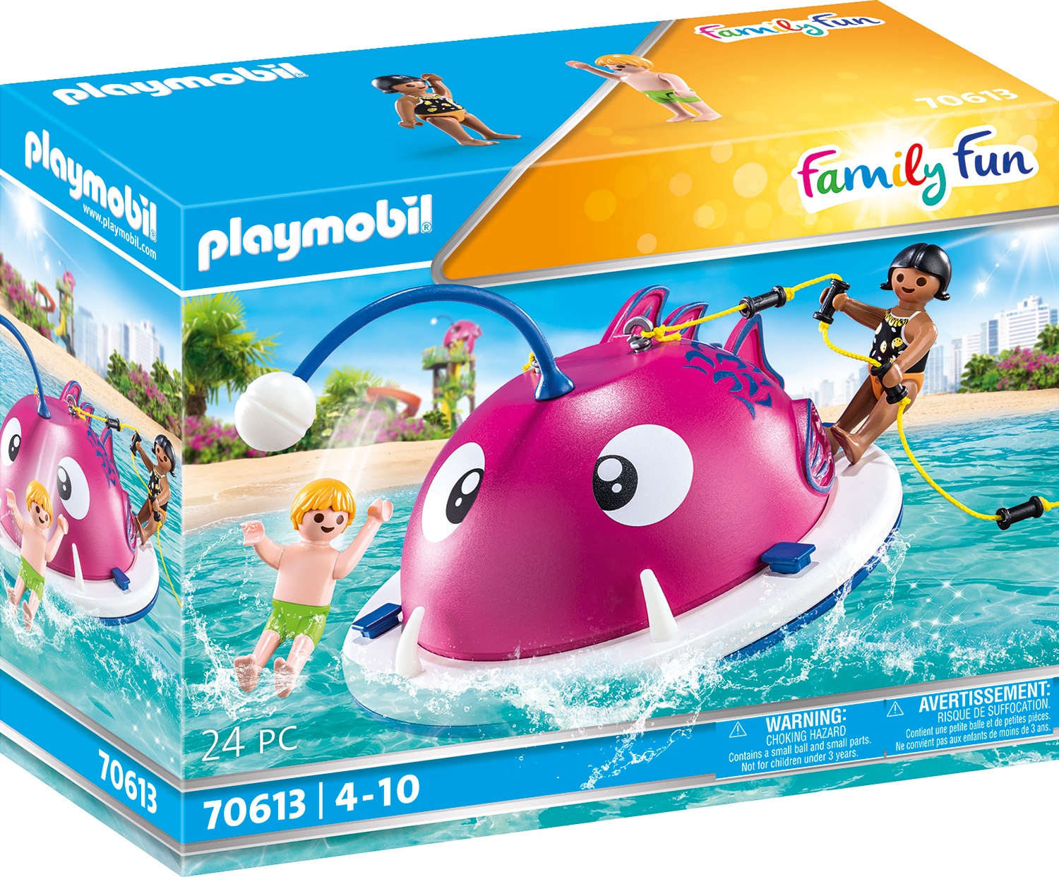 Image of Playmobil® Konstruktions-Spielset »Kletter-Schwimminsel (70613), Family Fun«, (24 St.), Made in Europe bei Ackermann Versand Schweiz