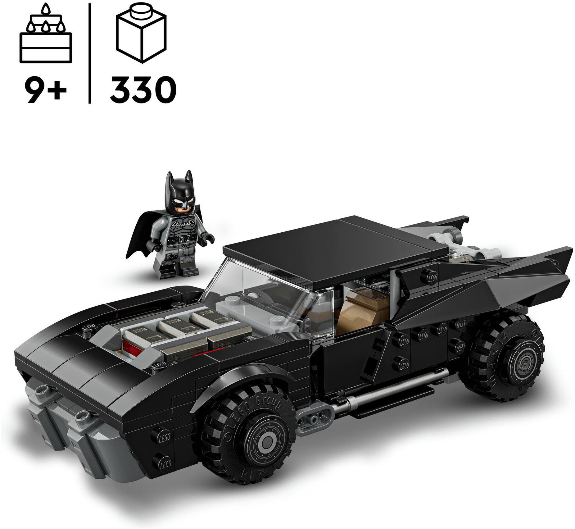LEGO® Pions de construction »The Batman: Batmobil (76332), LEGO Super Heroes«