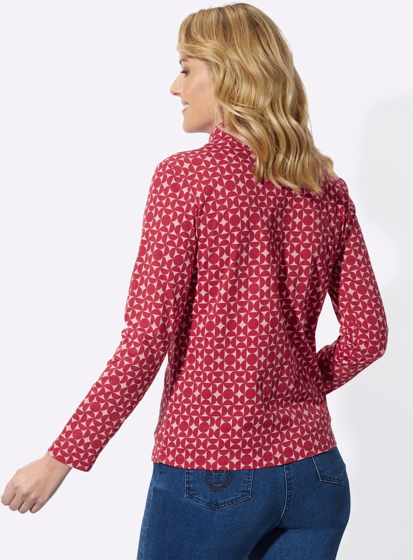 Classic Basics Stehkragenshirt »Langarm-Shirt« 1