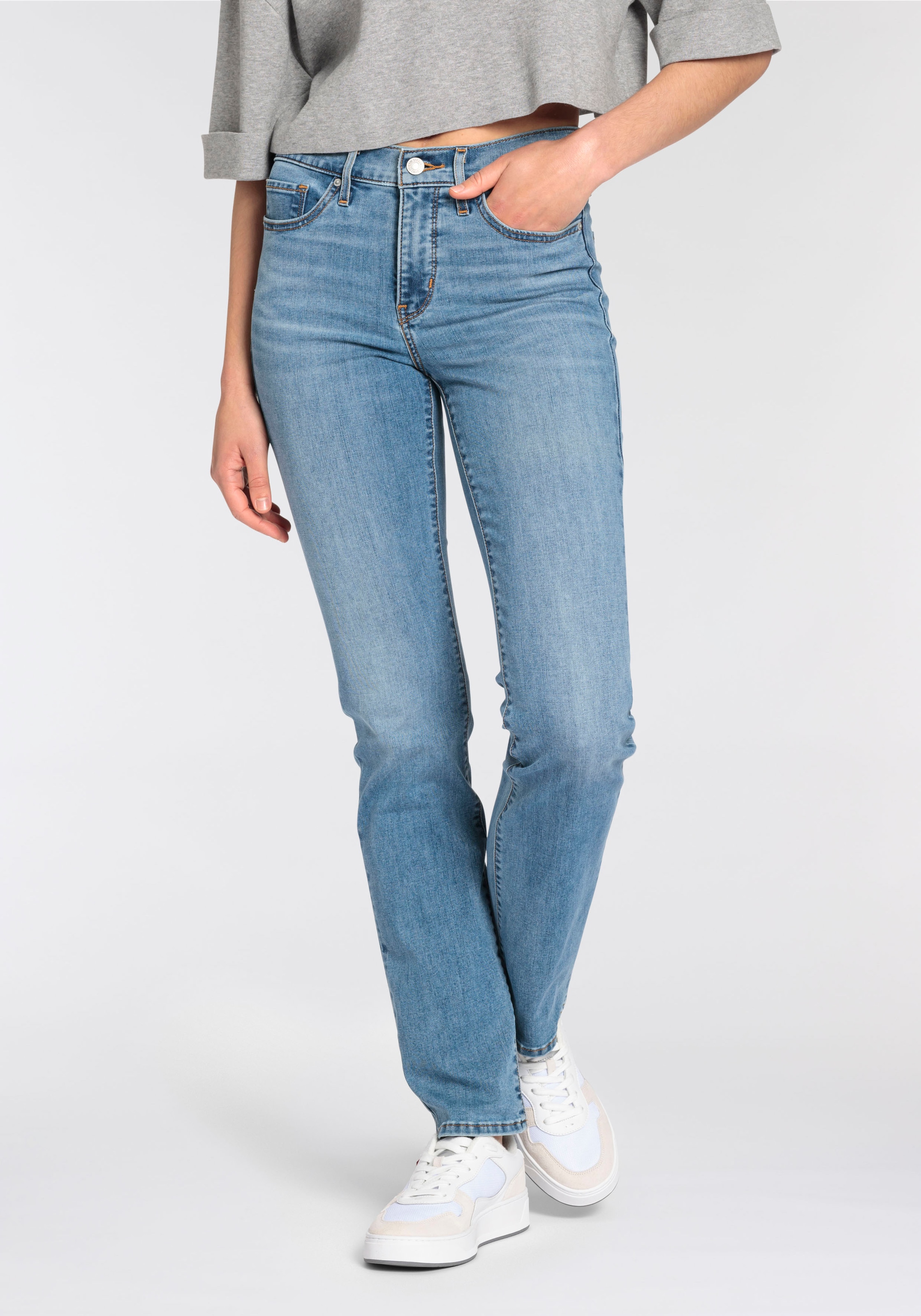 Levi's® Gerade Jeans »314 Shaping Straight«, mit Stretch