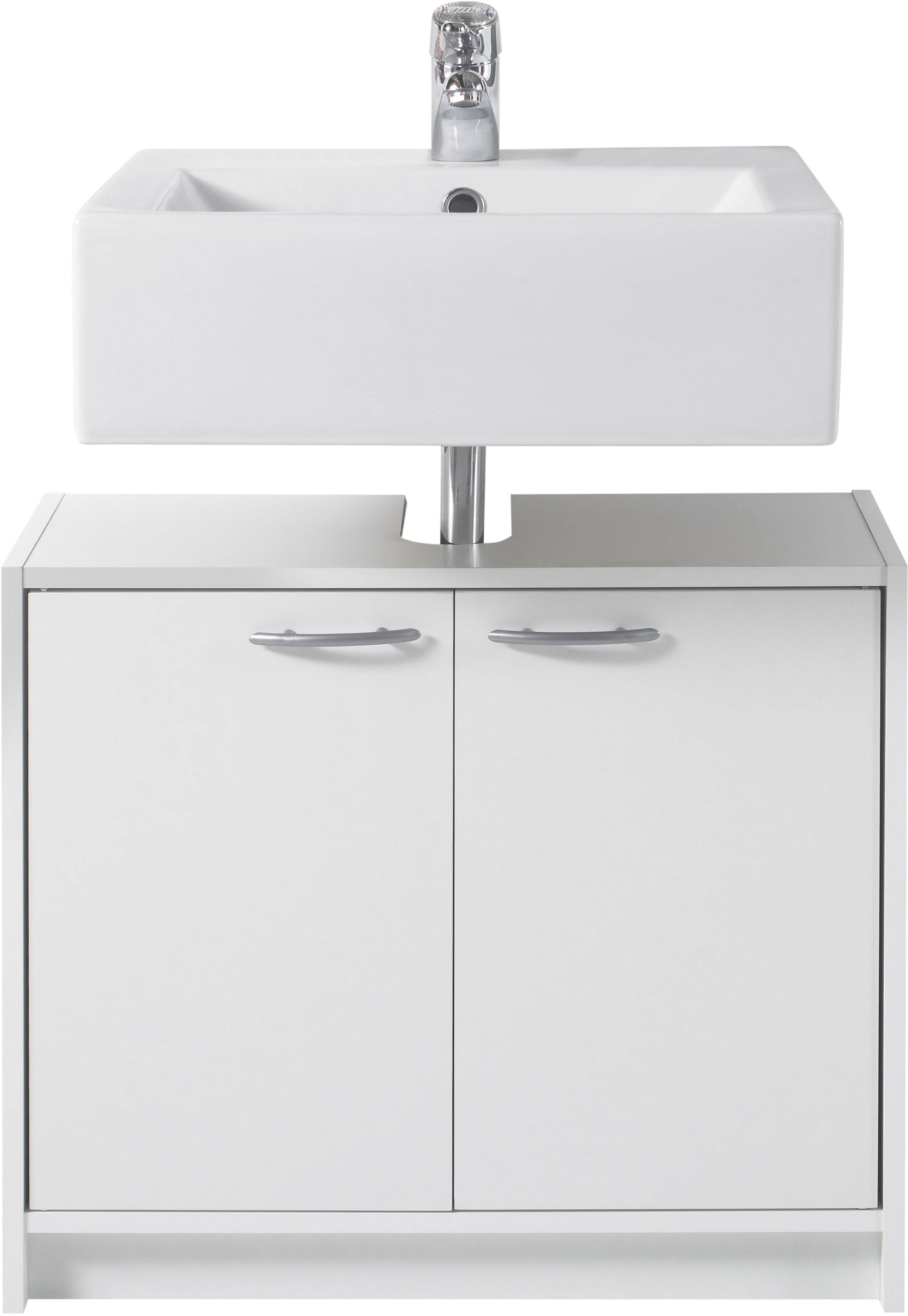 BASIC by Balculina Waschbeckenunterschrank »Smash, Breite 63 cm« 1 Stk. tlg. mit 2 Türen