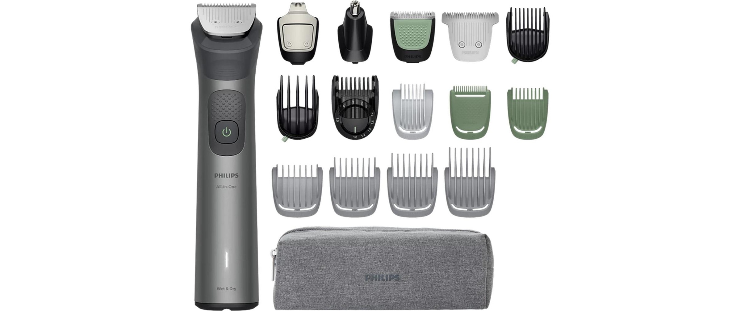 Image of Philips Multifunktionstrimmer "Series 7000 MG7941/15" 17 Aufsätze 17-in-1-Trimmer für Gesicht, Körper und Kopfhaare