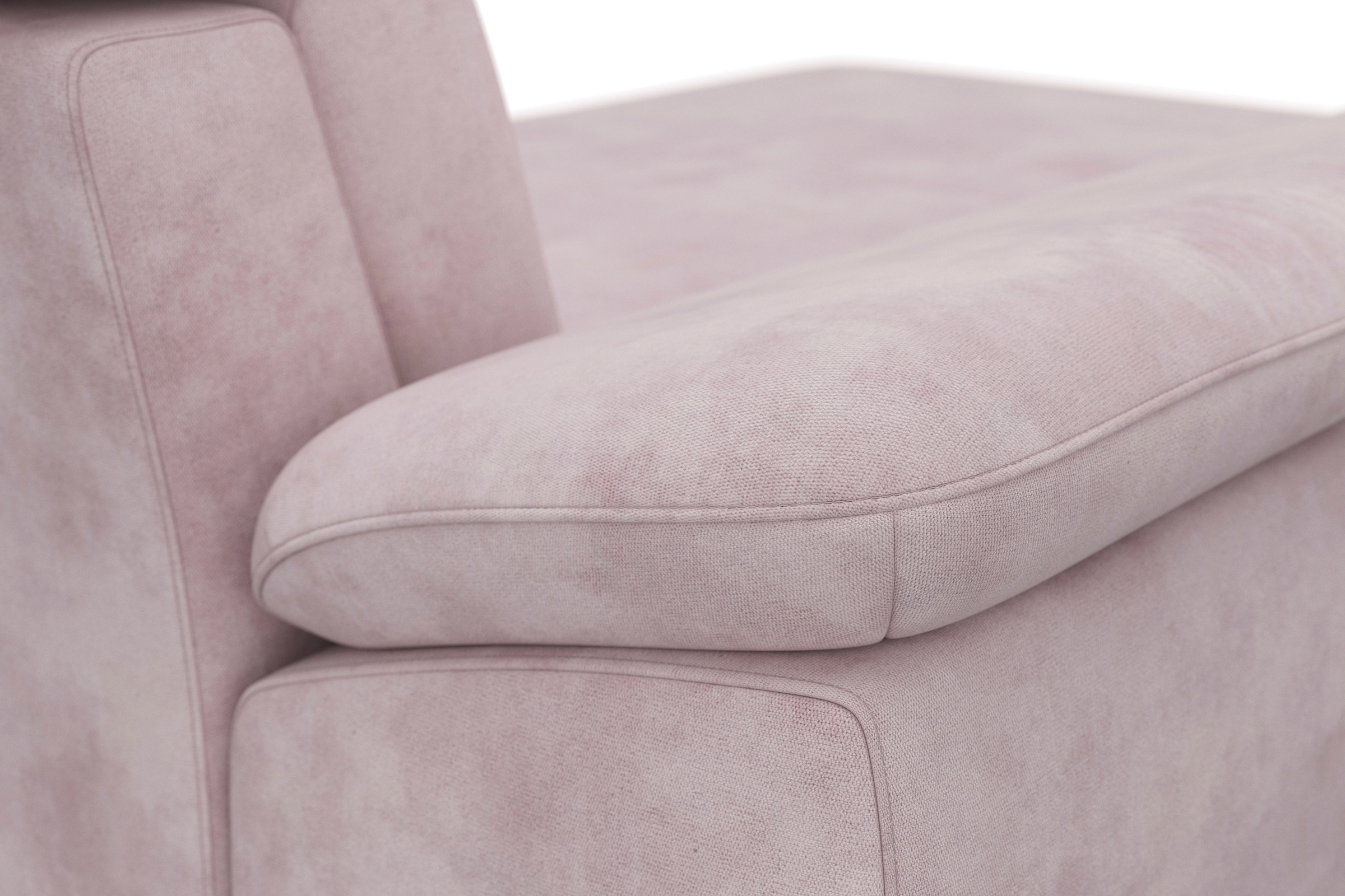 sit&more Wohnlandschaft »Cabrio U-Form, mit Sitztiefenverstellung, Arm- und Kopfteilverstellung«, 3 Nierenkissen, Federkern, optional Bettfunktion und Stauraum