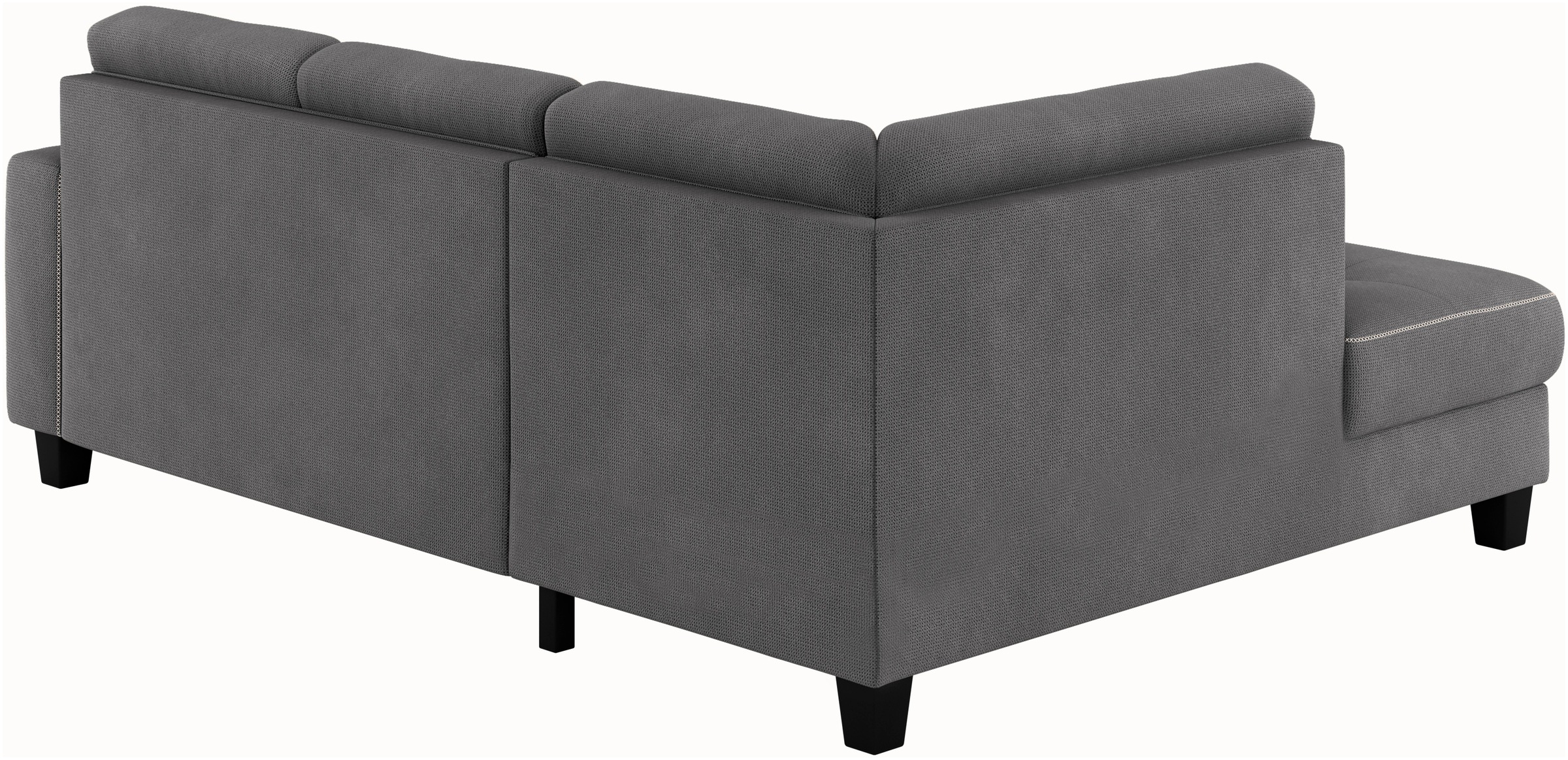 Places of Style Ecksofa »Varese«, wahlweise mit Bettfunktion und Bettkasten