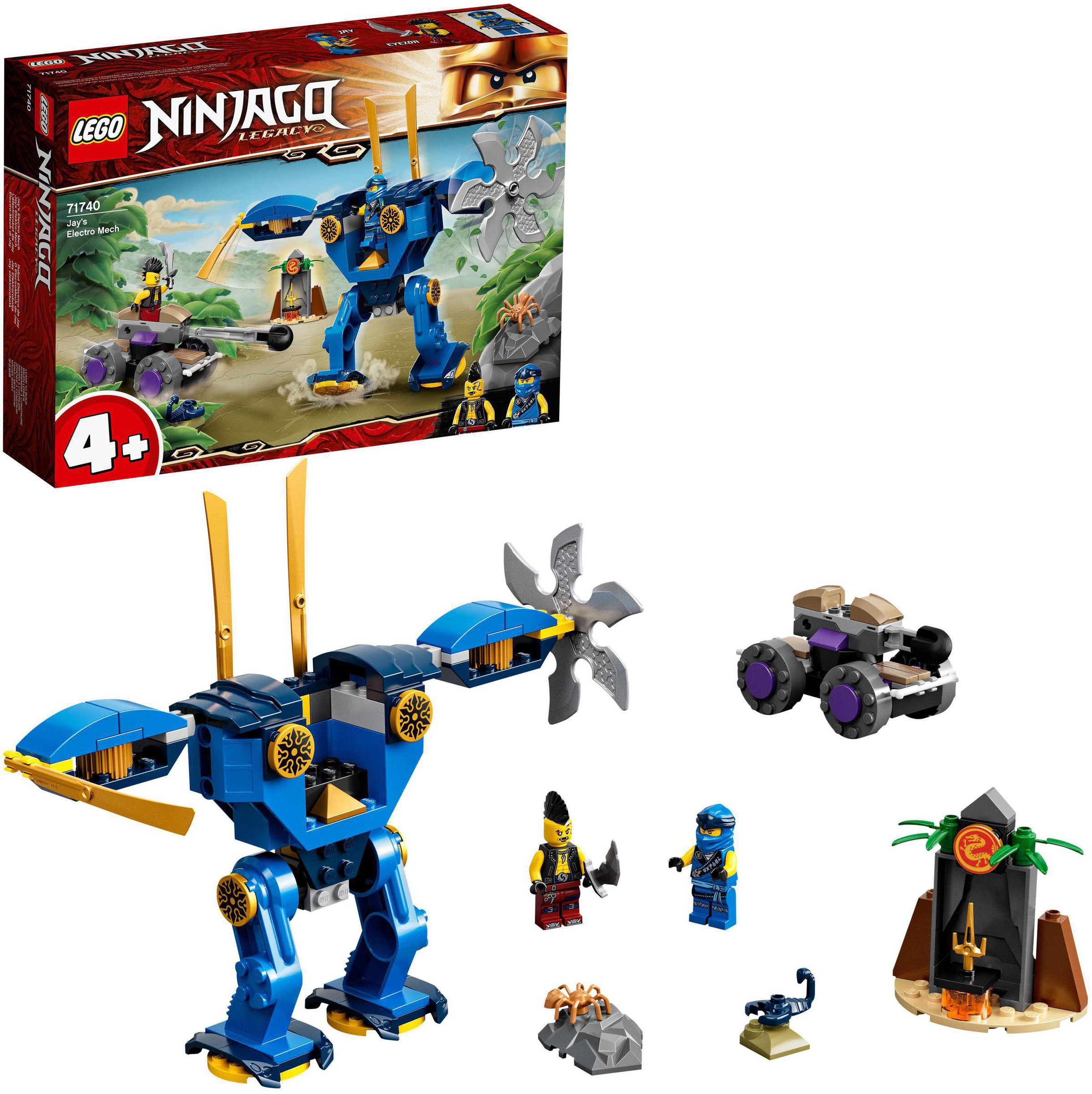 Image of LEGO® Konstruktionsspielsteine »Jays Elektro-Mech (71740), LEGO® NINJAGO®«, (106 St.), Made in Europe bei Ackermann Versand Schweiz