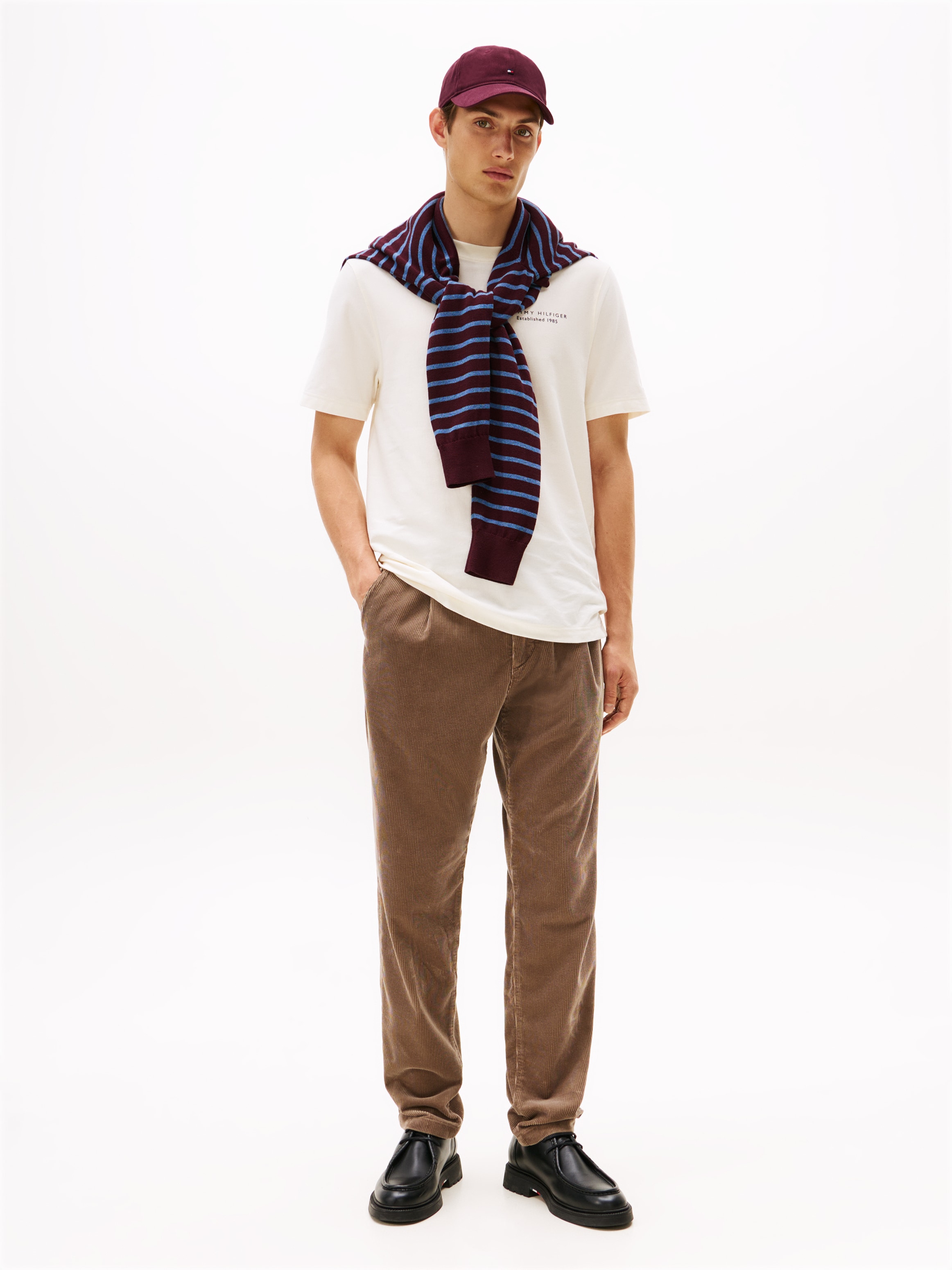 Tommy Hilfiger T-Shirt »PHOTO PRINT GRAPHIC«, grosser Rückenprint, Rundhals, regular fit, Jersey