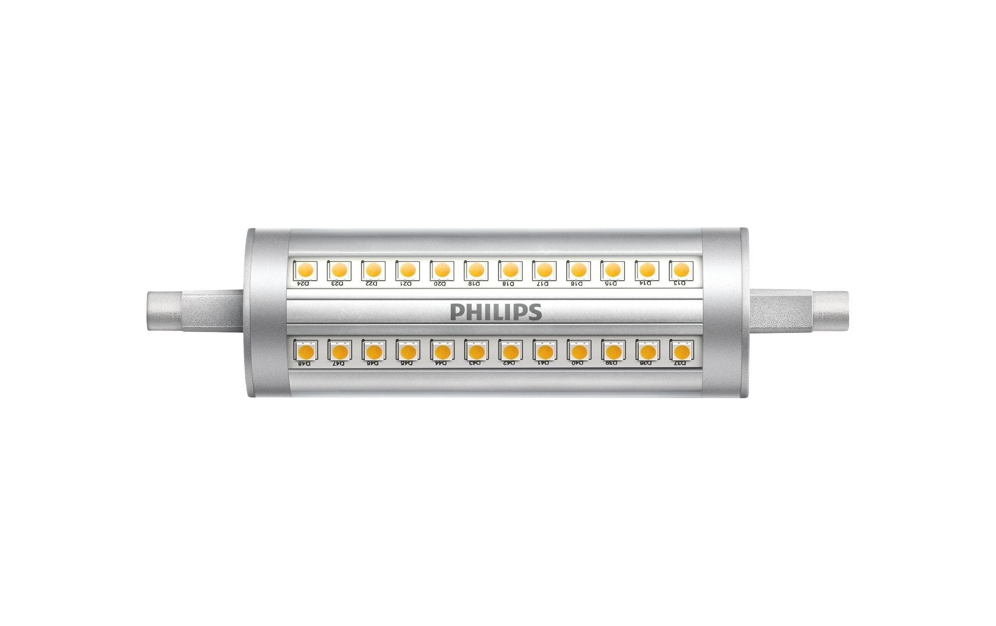 Philips LED-Leuchtmittel »14 W (100 W) R7S War«, R7s, Warmweiss