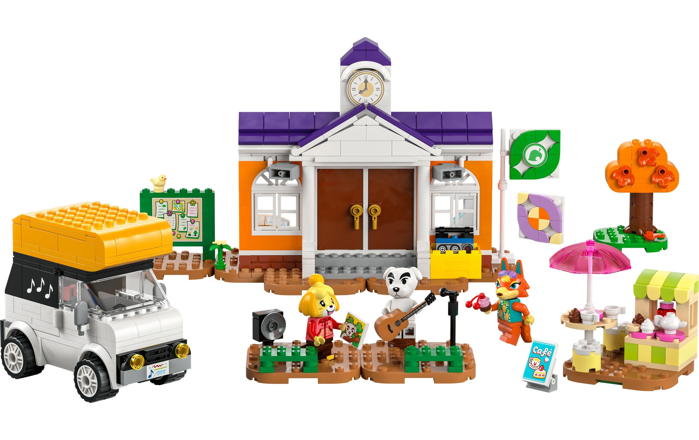 LEGO® Konstruktionsspielsteine »Animal Crossing K.K. spielt auf dem Festplatz 77052«, (550 St.)