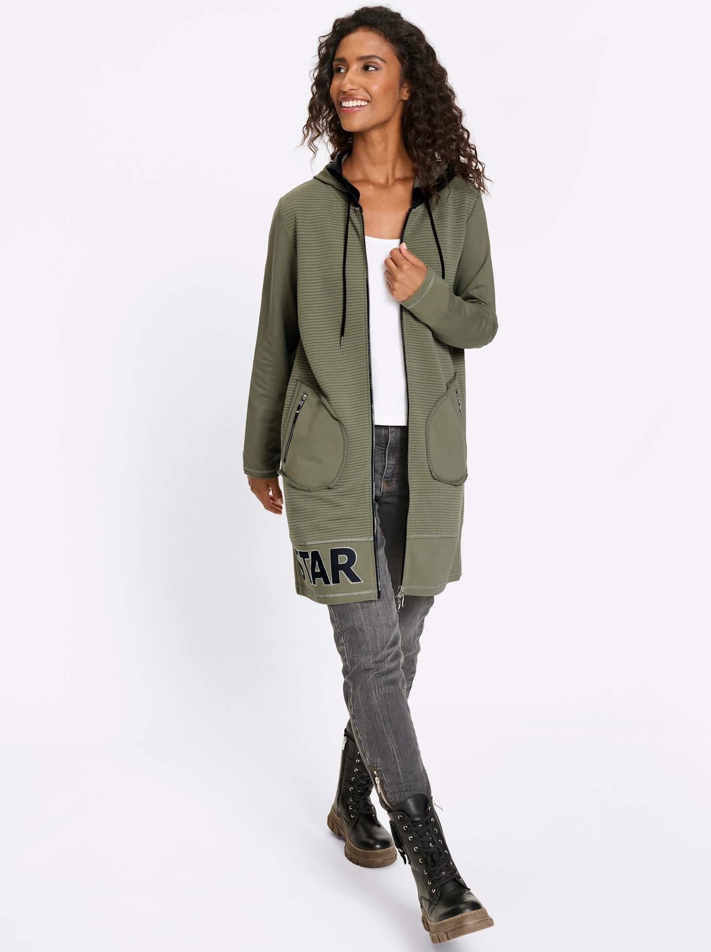 heine Veste chemise »Shirtjacke« 1 pièces