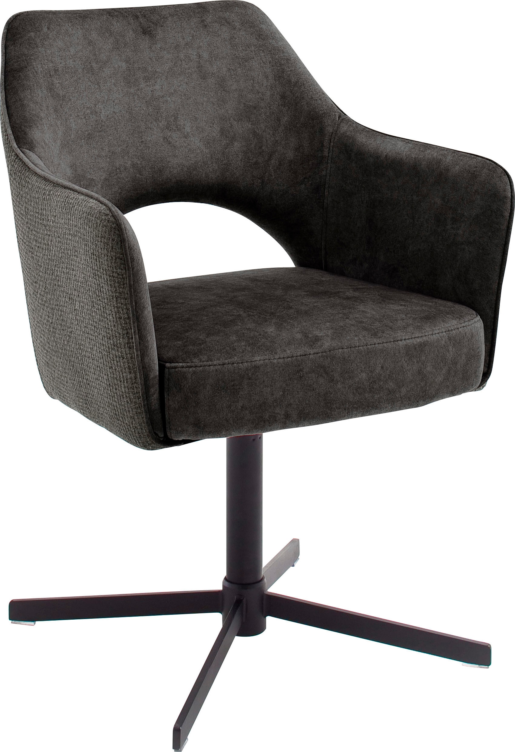 MCA furniture Esszimmerstuhl »Valetta« (Set) 2 Stk.2 er Set, 360° drehbar, Taschenfederkern, belastbar 120 kg