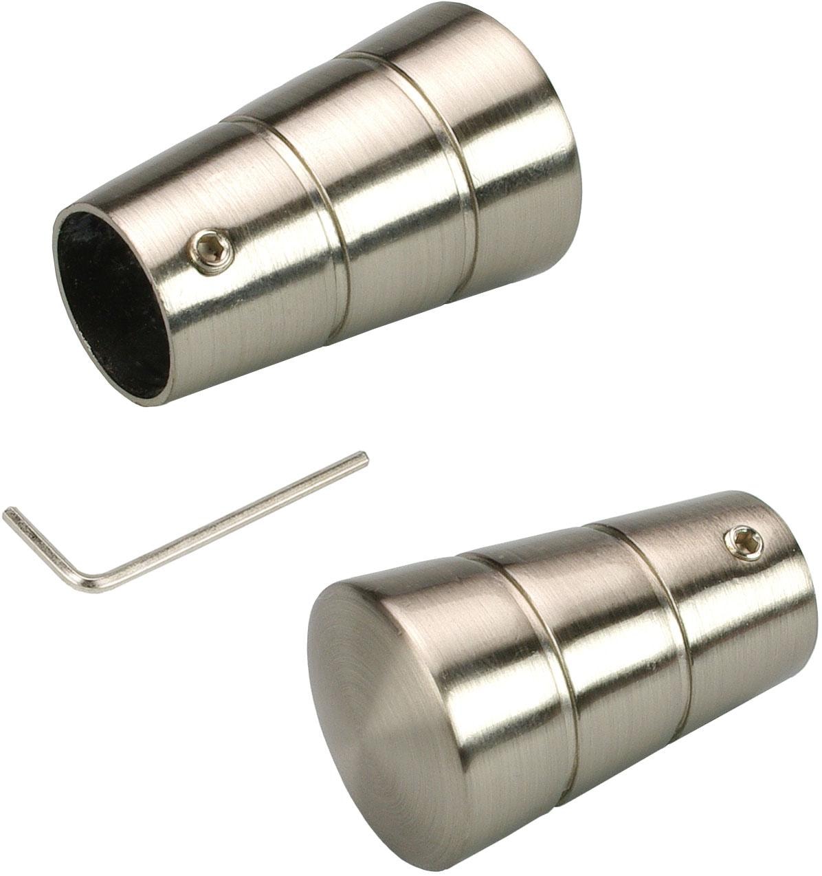 Image of Liedeco Gardinenstangen-Endstück "Concav" für Gardinenstangen Ø 16 mm
