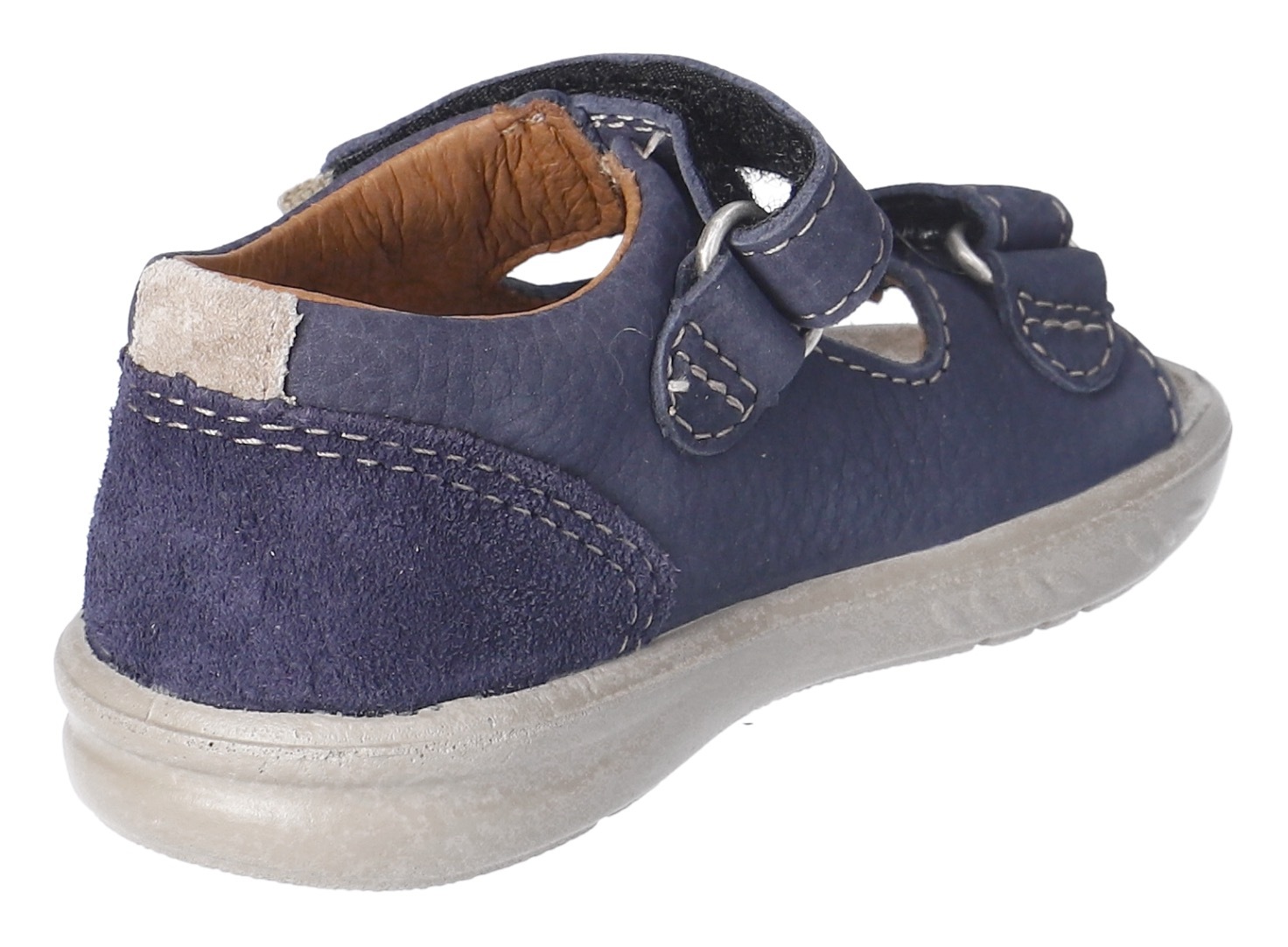 PEPINO by RICOSTA Lauflernschuh »Claas WMS: mittel«  Sandale mit Klett, WMS-System, Leder, Grössenschablone zum Download