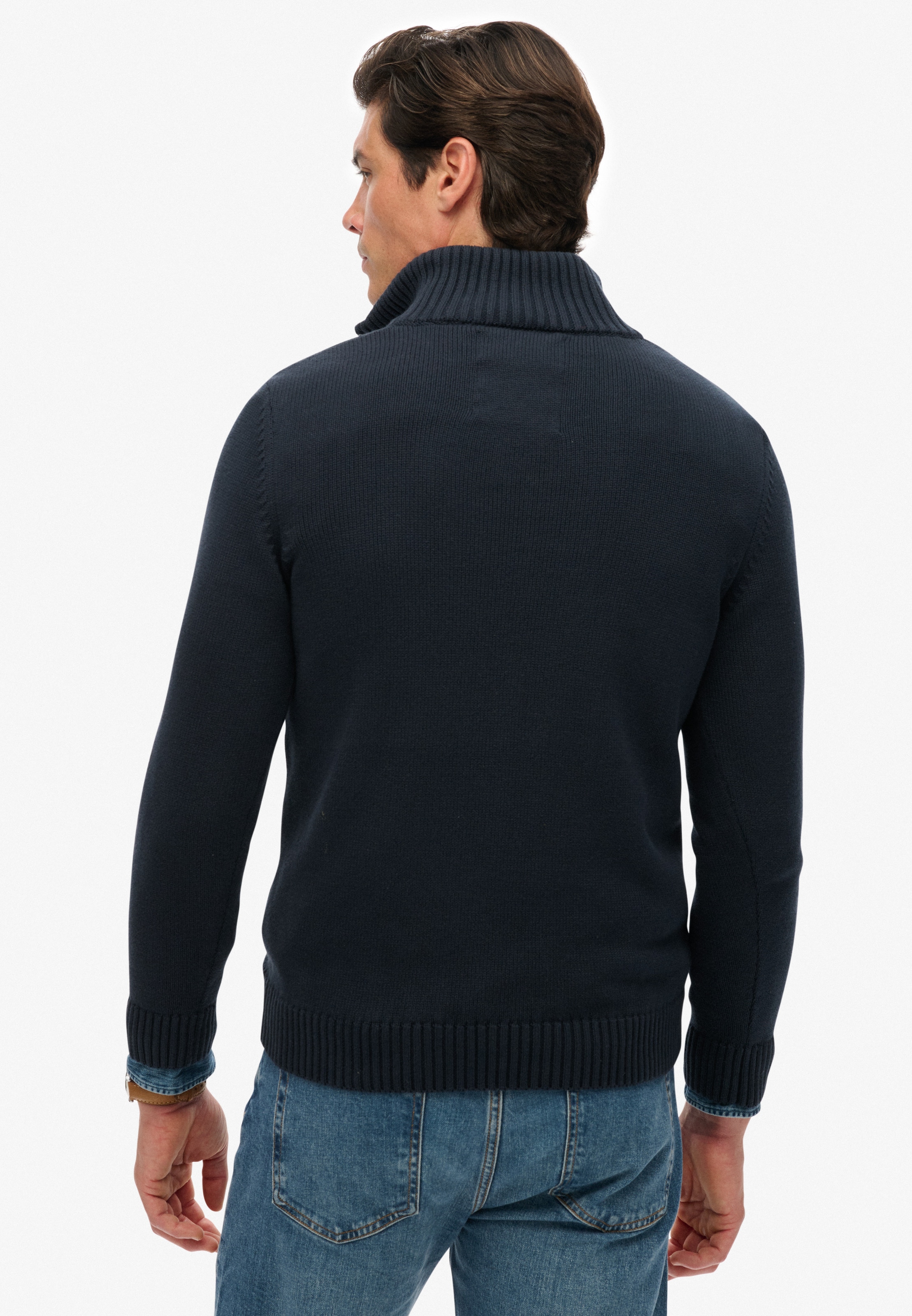 Superdry Strickpullover »COTTON KNIT HENLEY«