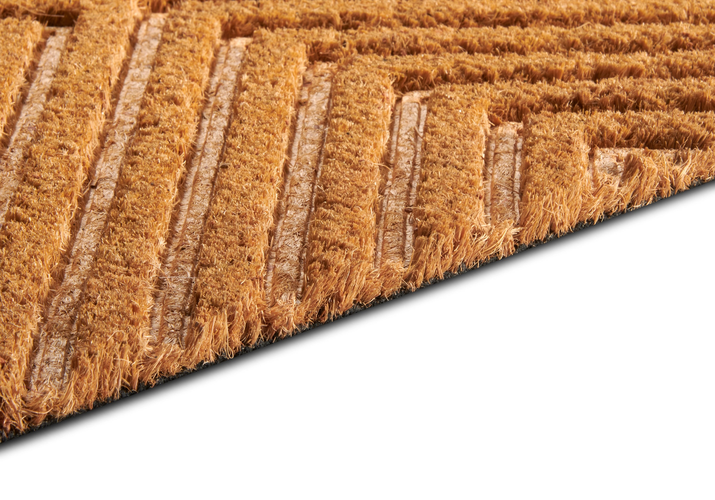 HANSE Home Fussmatte »Mix Mats Kokos Geometric, Türmatte«, rechteckig, 15 mm Höhe, Strapazierfähig, pflegeleicht, robust, wetterfest, UV-beständig