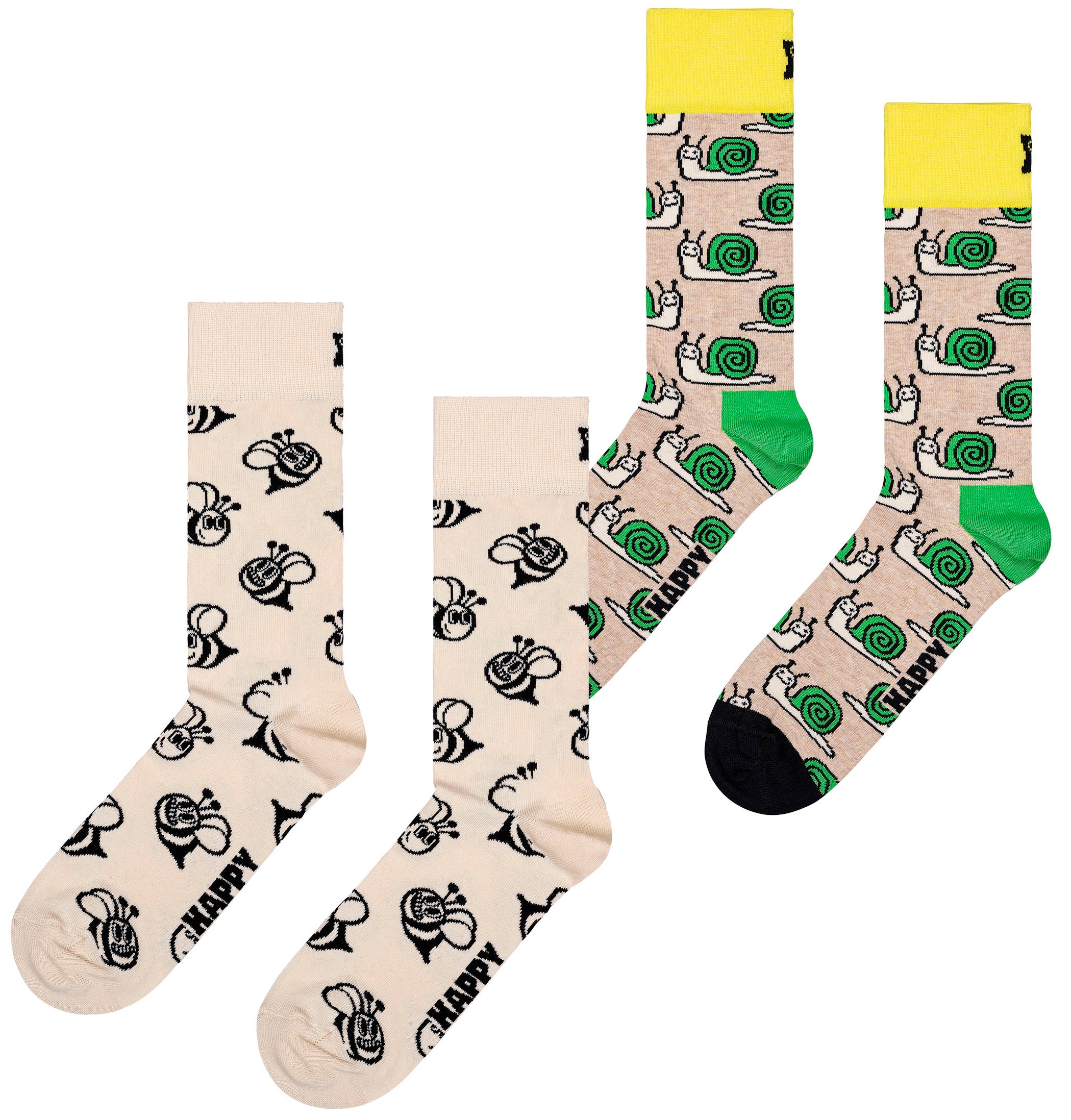 Mode Acheter en ligne Happy Socks bas Socks prix Paar), à Snail Bee & Socken, (2