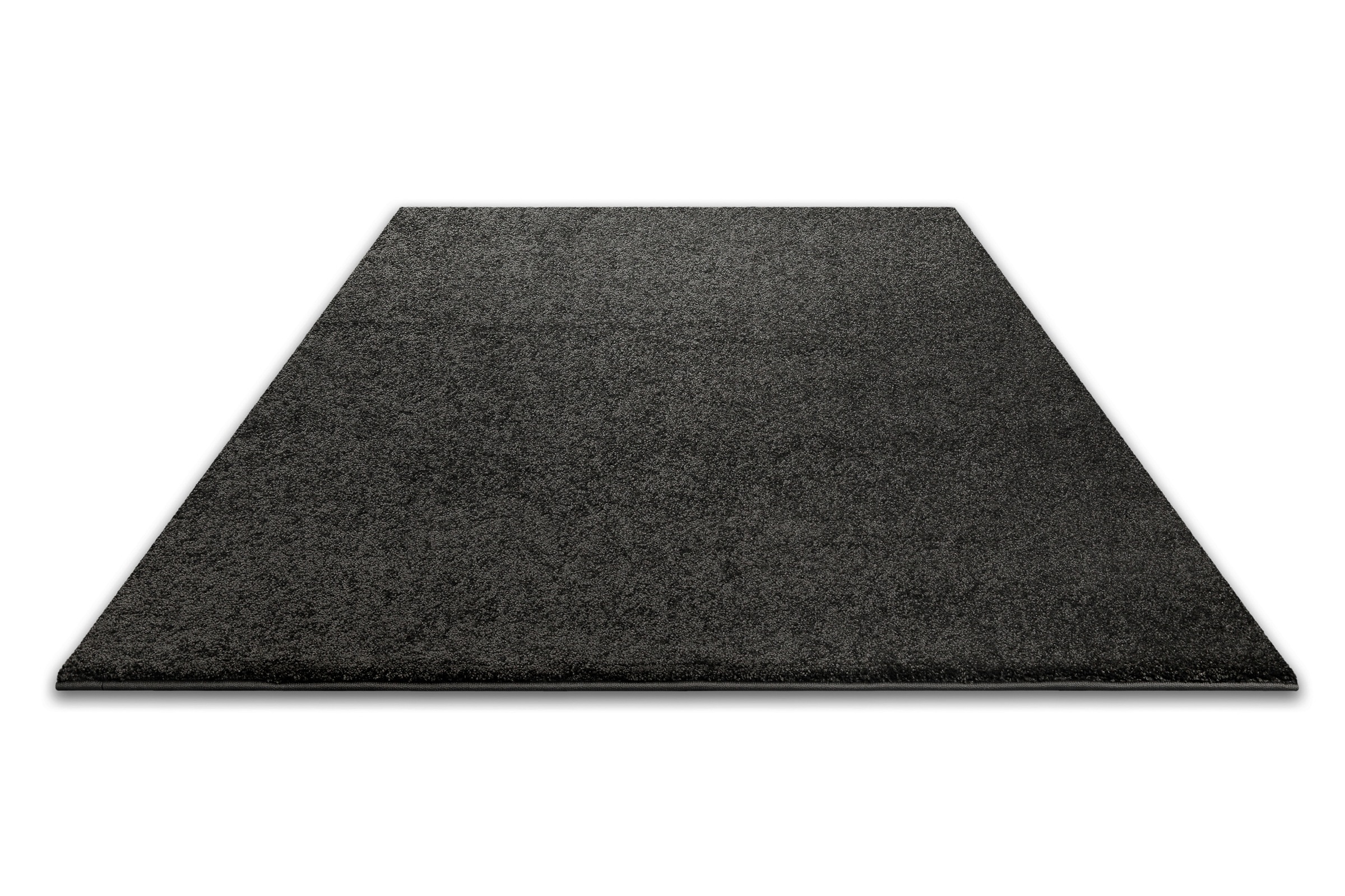 Image of Wecon home Hochflor-Teppich "Manta" quadratisch 25 mm Höhe Langflor, maschinell gewebt, robust, Wohn- & Schlafzimmer, uni