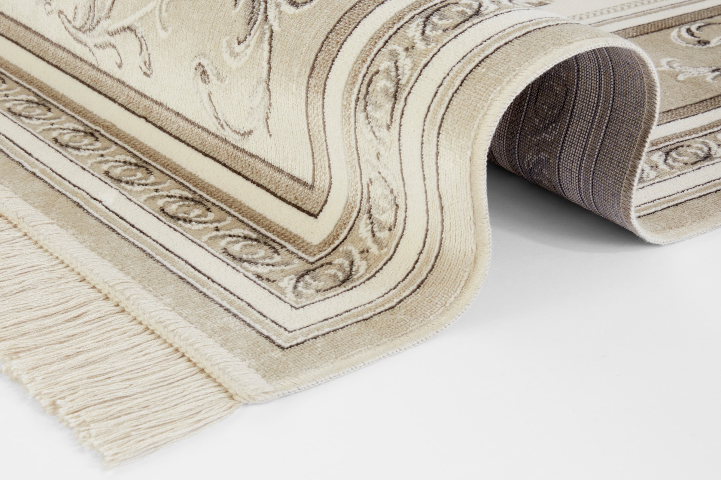 HANSE Home Teppich »Antik Flowers« rechteckig 5 mm Höhe Orientalisch mit Fransen, Orient, Wohnzimmer, Schlafzimmer, Esszimmer