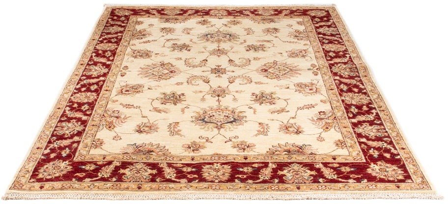 Image of morgenland Orientteppich »Ziegler - 199 x 155 cm - beige«, rechteckig, 6 mm Höhe, Wohnzimmer, Handgeknüpft, Einzelstück mit Zertifikat bei Ackermann Versand Schweiz