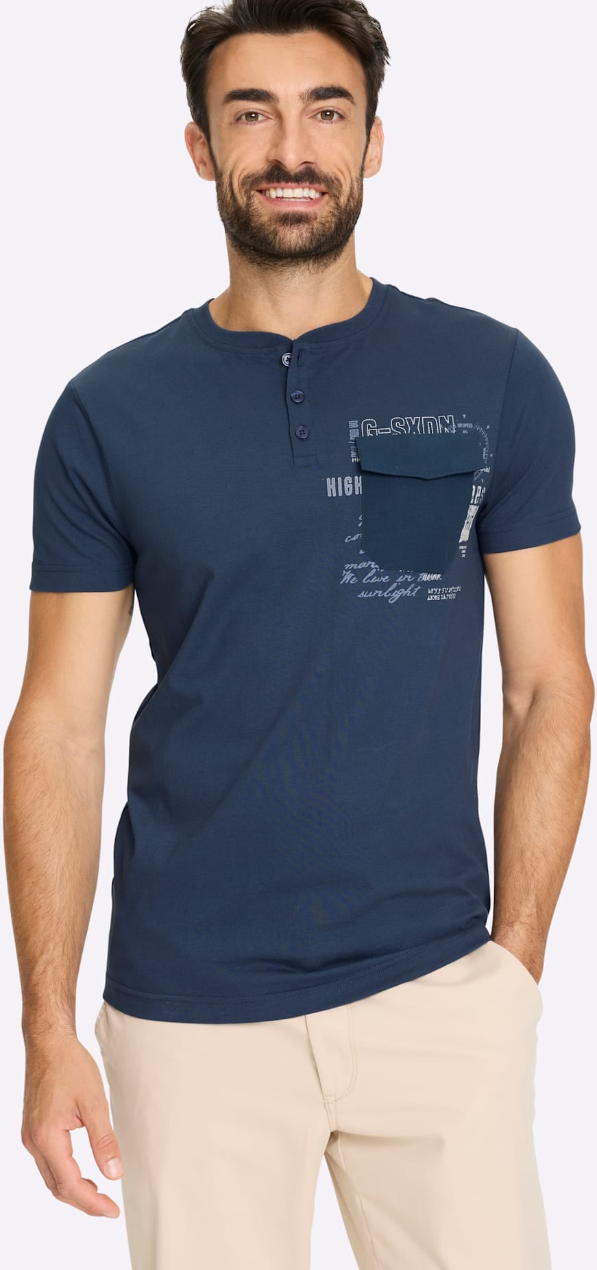 Catamaran Kurzarmshirt »Kurzarm-Shirt« 1 tlg.