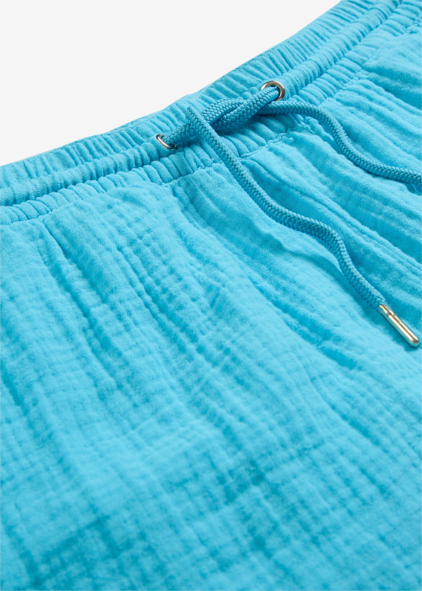bonprix Shorts  aus Baumwolle, mit elastischem Bund und Kordelzug, lockere Passform