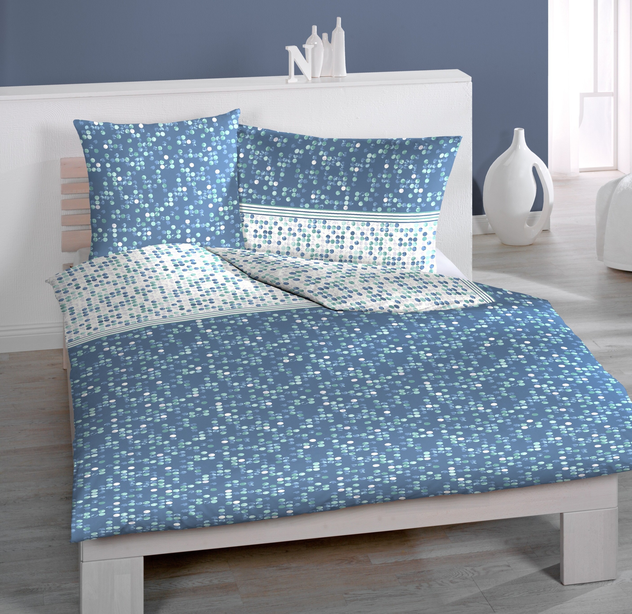 Image of HOME FASHION Kissenbezug »Punte«, (1 St.), verdeckter Reissverschluss bei Ackermann Versand Schweiz