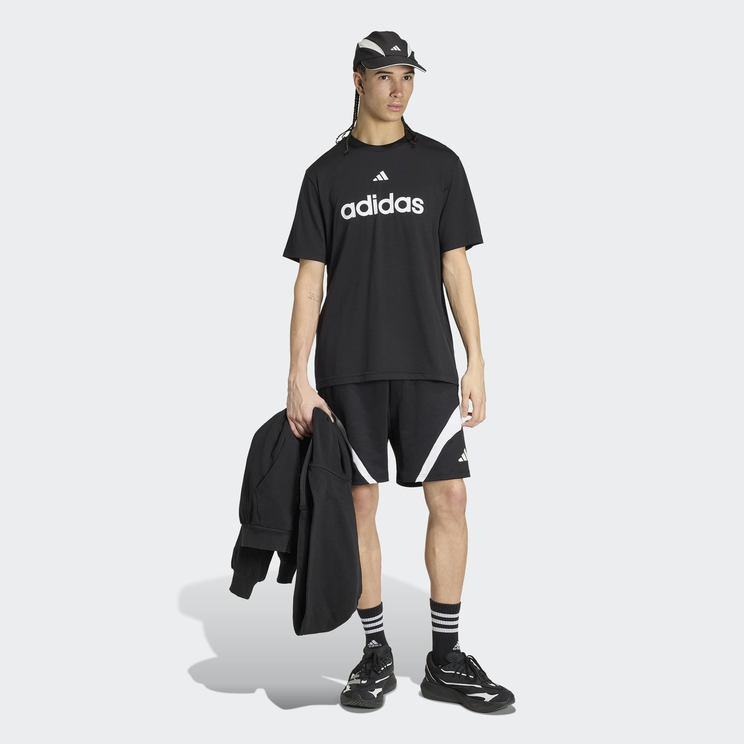 adidas Sportswear T-shirt »HOUSE OF TIRO ALWAYS ON GRAFIK« avec col rond, sans fermeture, longueur normale