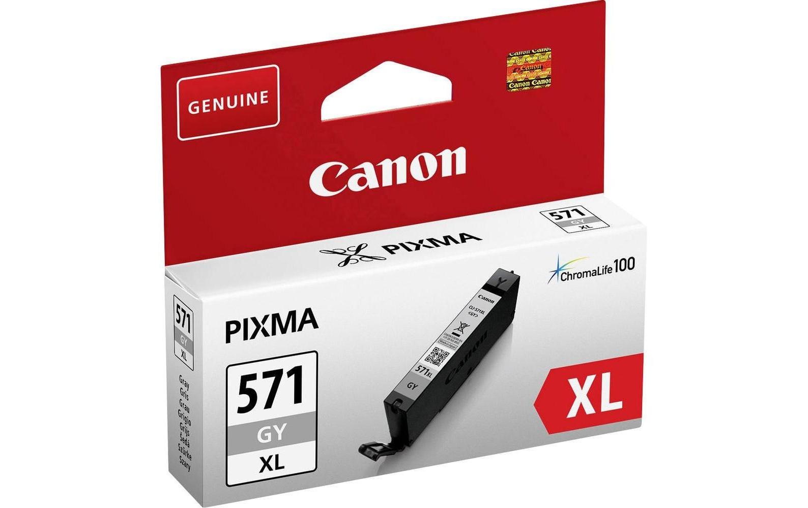 Image of Canon Tintenpatrone "CLI-571GY XL / 0335C001 Grey"