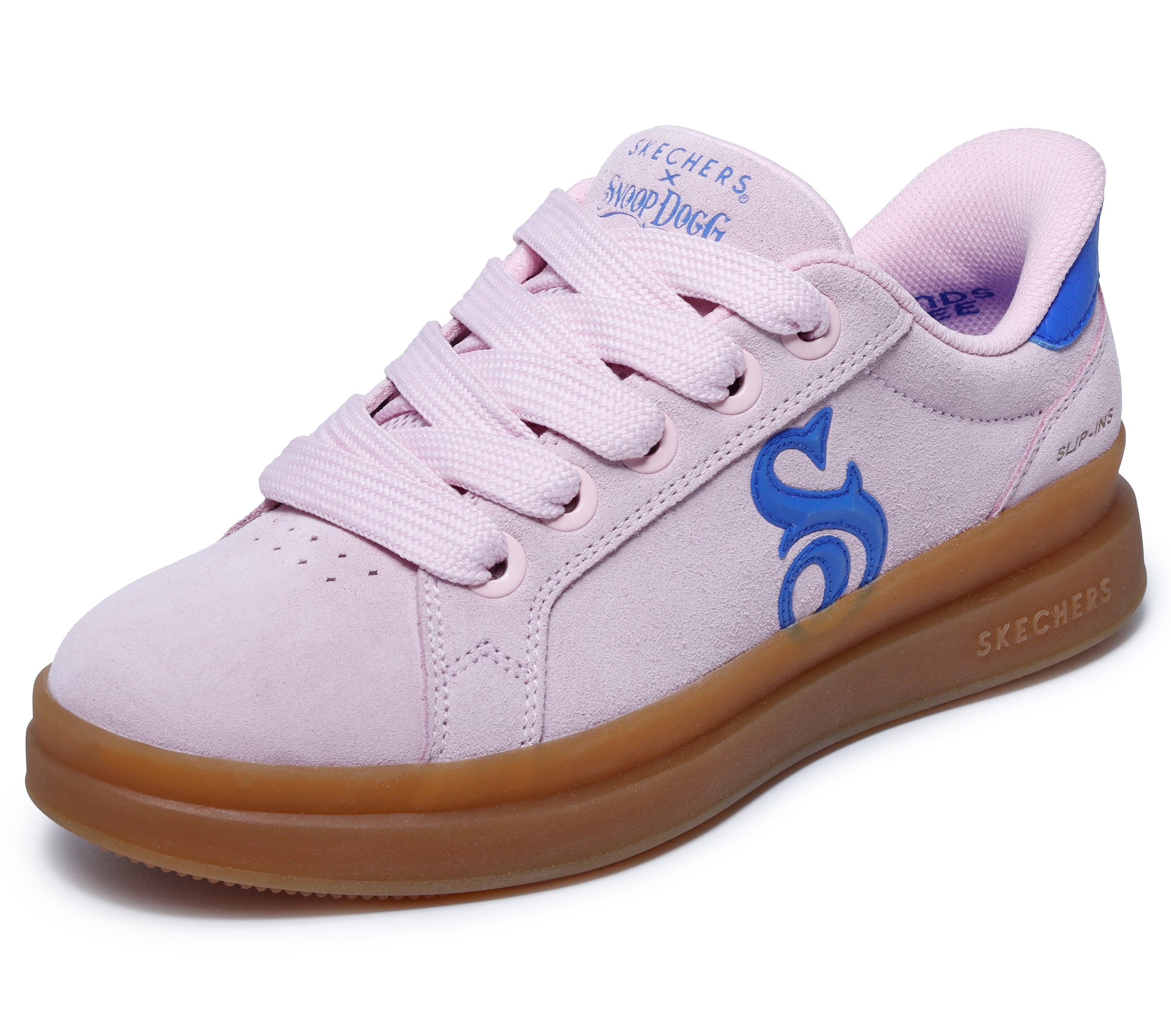 Image of Skechers Sneaker "COURTSIDE-CALI GIRLZ" Basket-Sneaker, Schnürschuh mit Slip-Ins Funktion