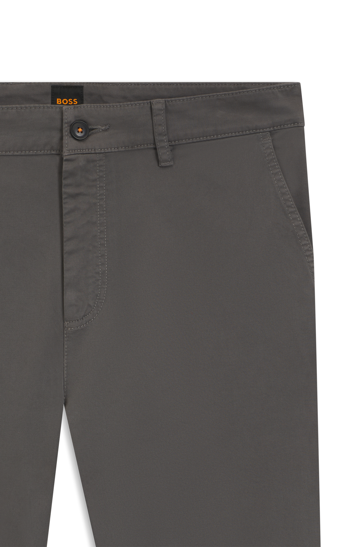 BOSS ORANGE Chinohose »Tapered-fit«  Aus komfortabler Stretch-Baumwolle und mit BOSS Logo hinten