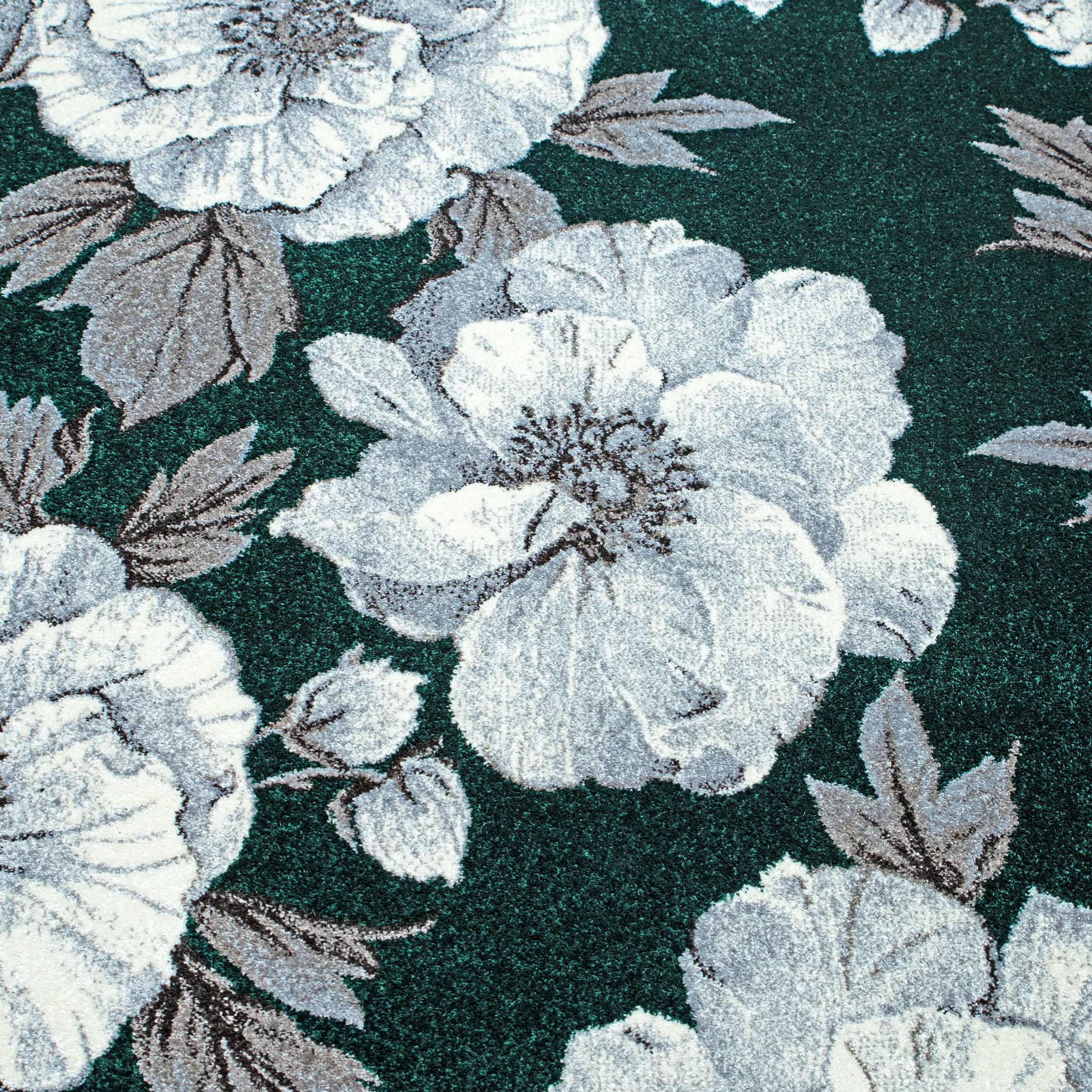 GOODproduct Teppich »Florent, Blumen Design, Vintage« rechteckig 9 mm Höhe Floral, detailreiche Blüten, Botanical, elegant, Wohnzimmer