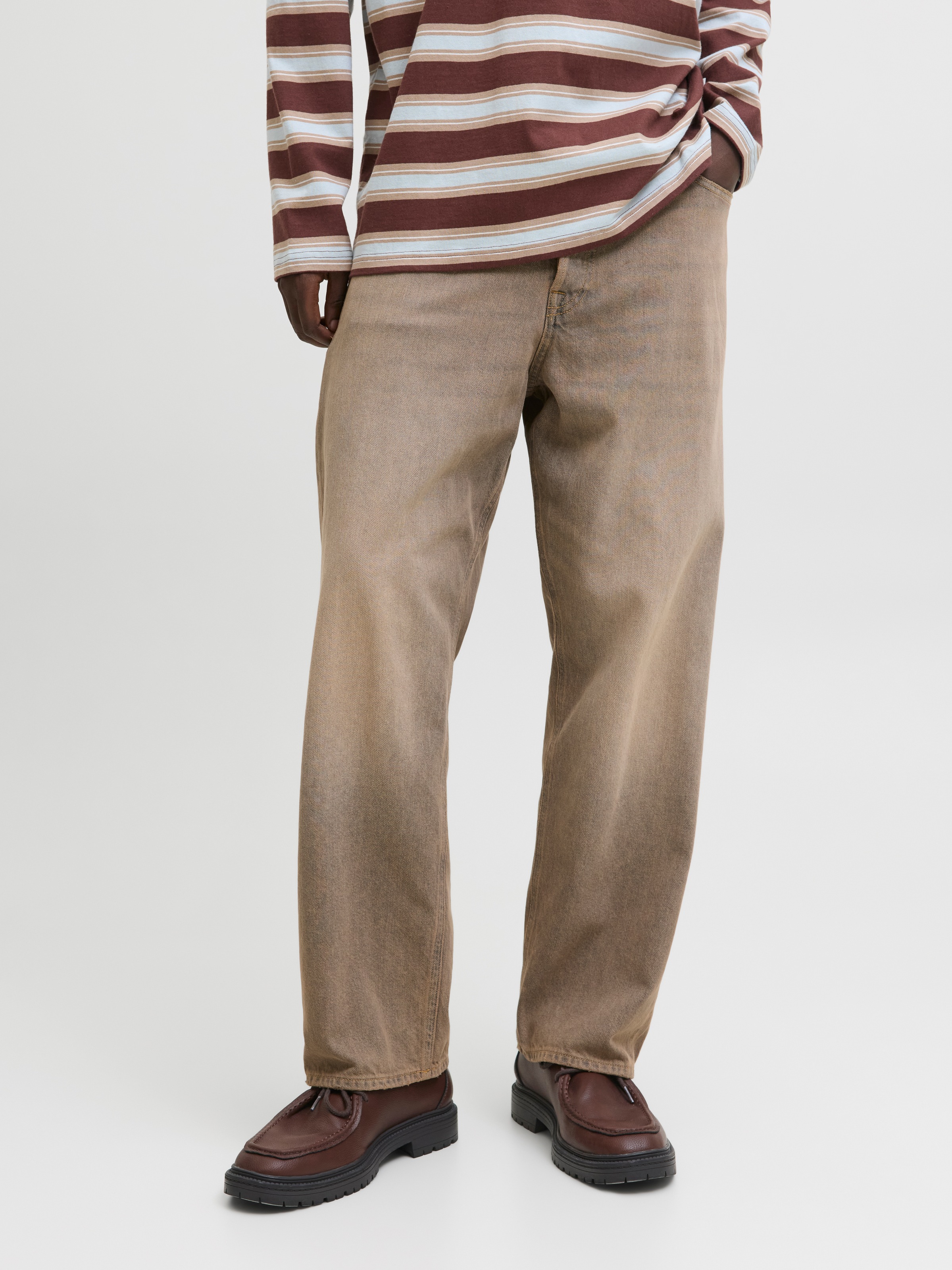 Image of Jack & Jones Relax-fit-Jeans "JJIALEX JJORIGINAL SQ 074" im Five-Pocket Style