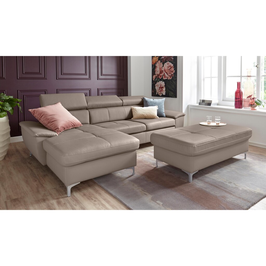 exxpo - sofa fashion Ecksofa »Azzano, L-Form«