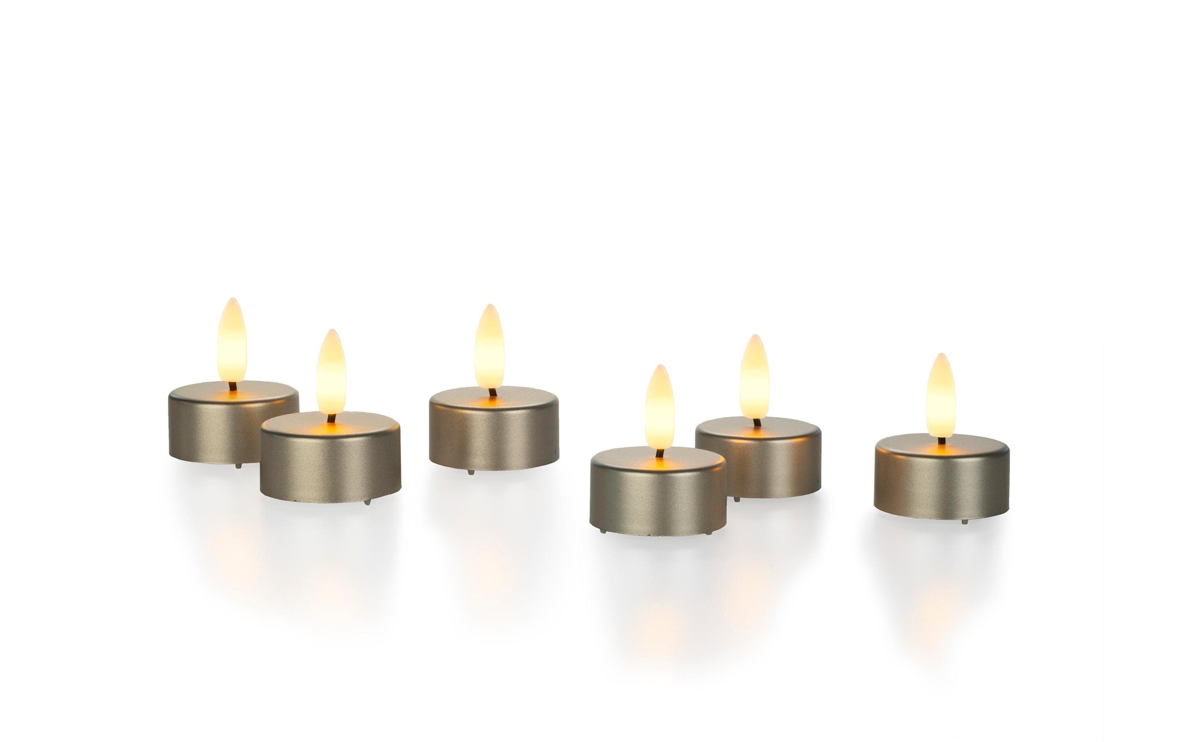 Image of STT Teelicht "Set 6er Set 45110 cm, Taupe"