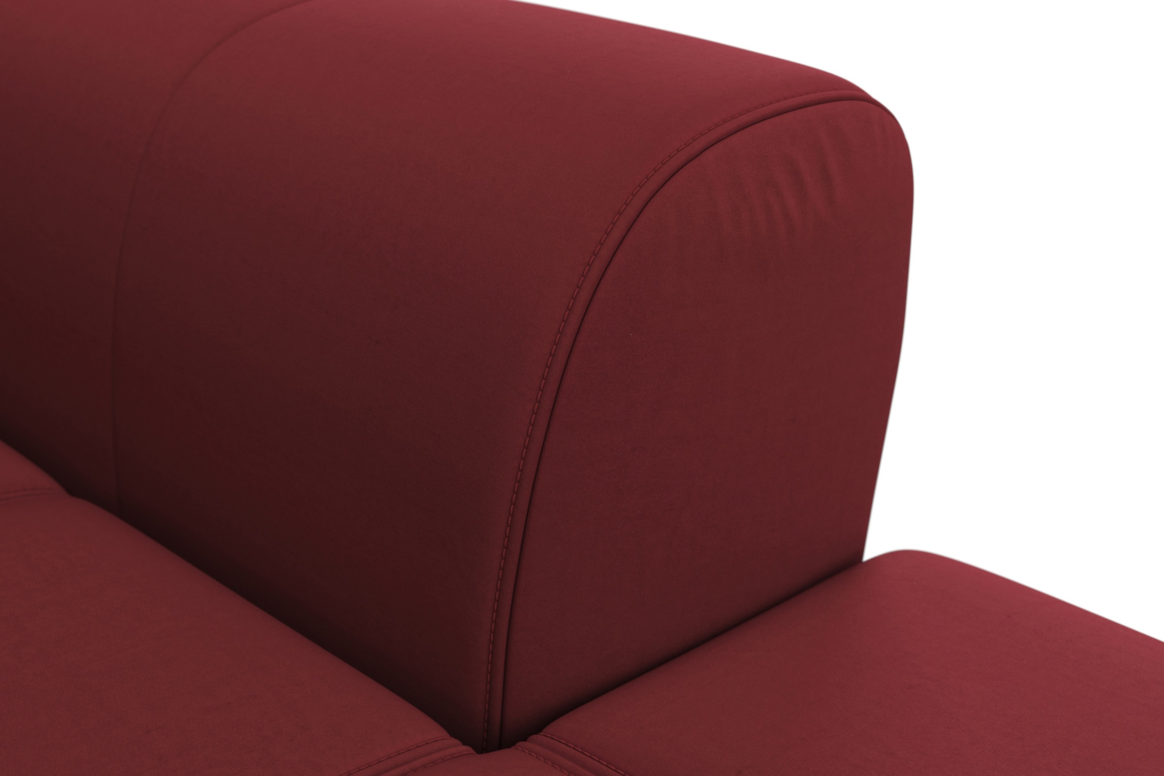 sit&more Ecksofa »Bendigo L-Form«, inklusive Sitztiefenverstellung, Bodenfreiheit 15 cm, 2 Fussfarben