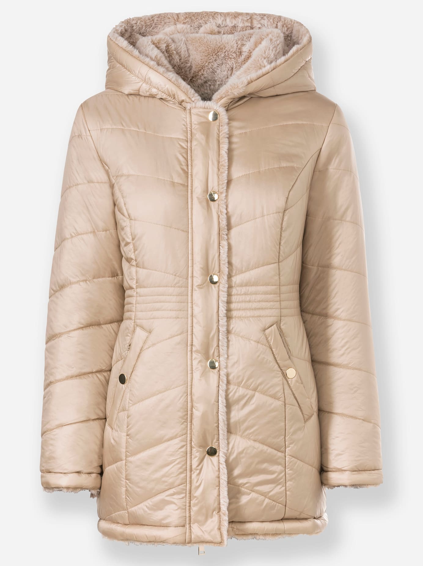 heine Wendejacke, mit Kapuze