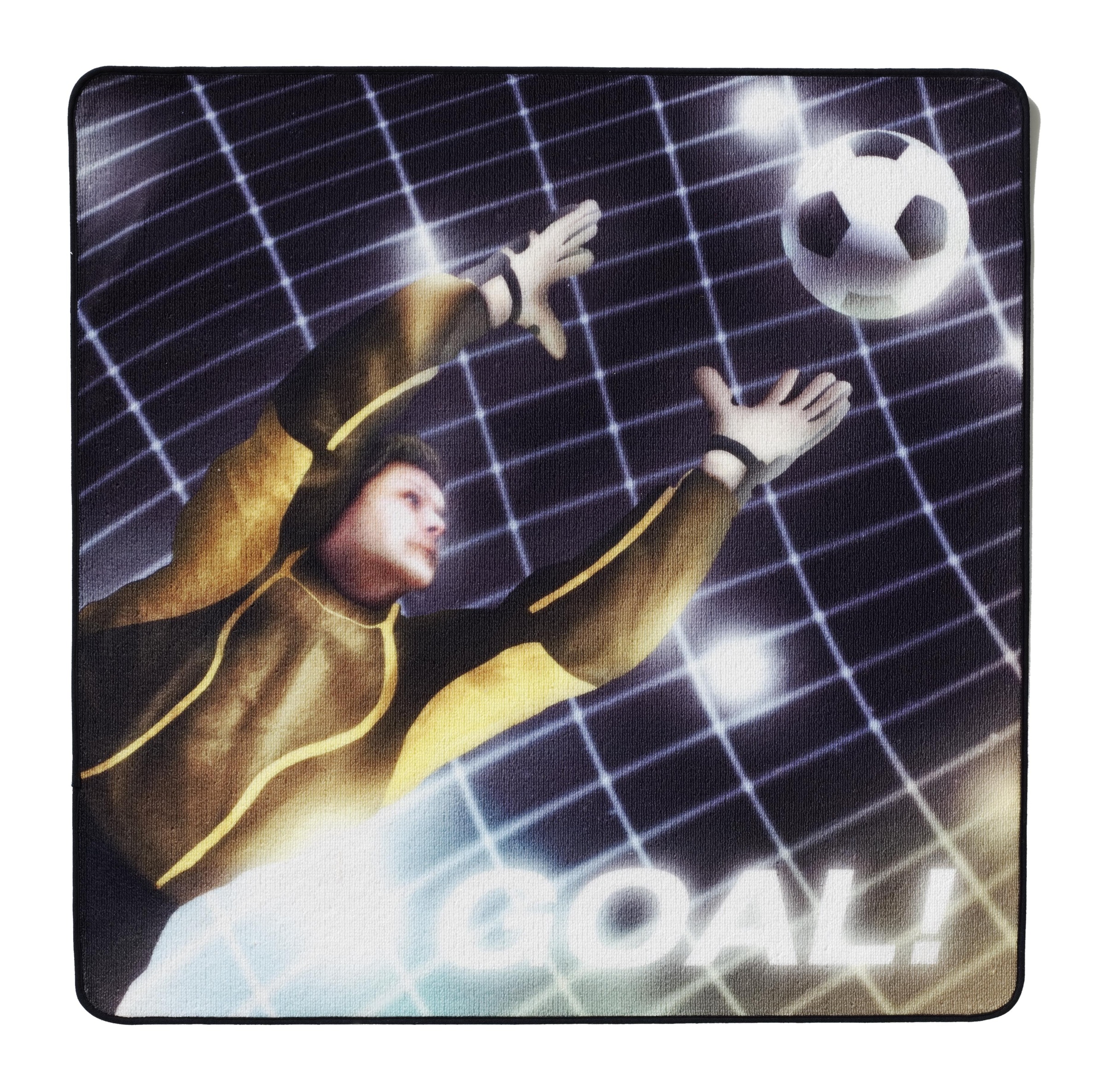 Image of Böing Carpet Kinderteppich »Fussball 3606«, quadratisch, 2 mm Höhe, Fussball, weiche Microfaser bei Ackermann Versand Schweiz