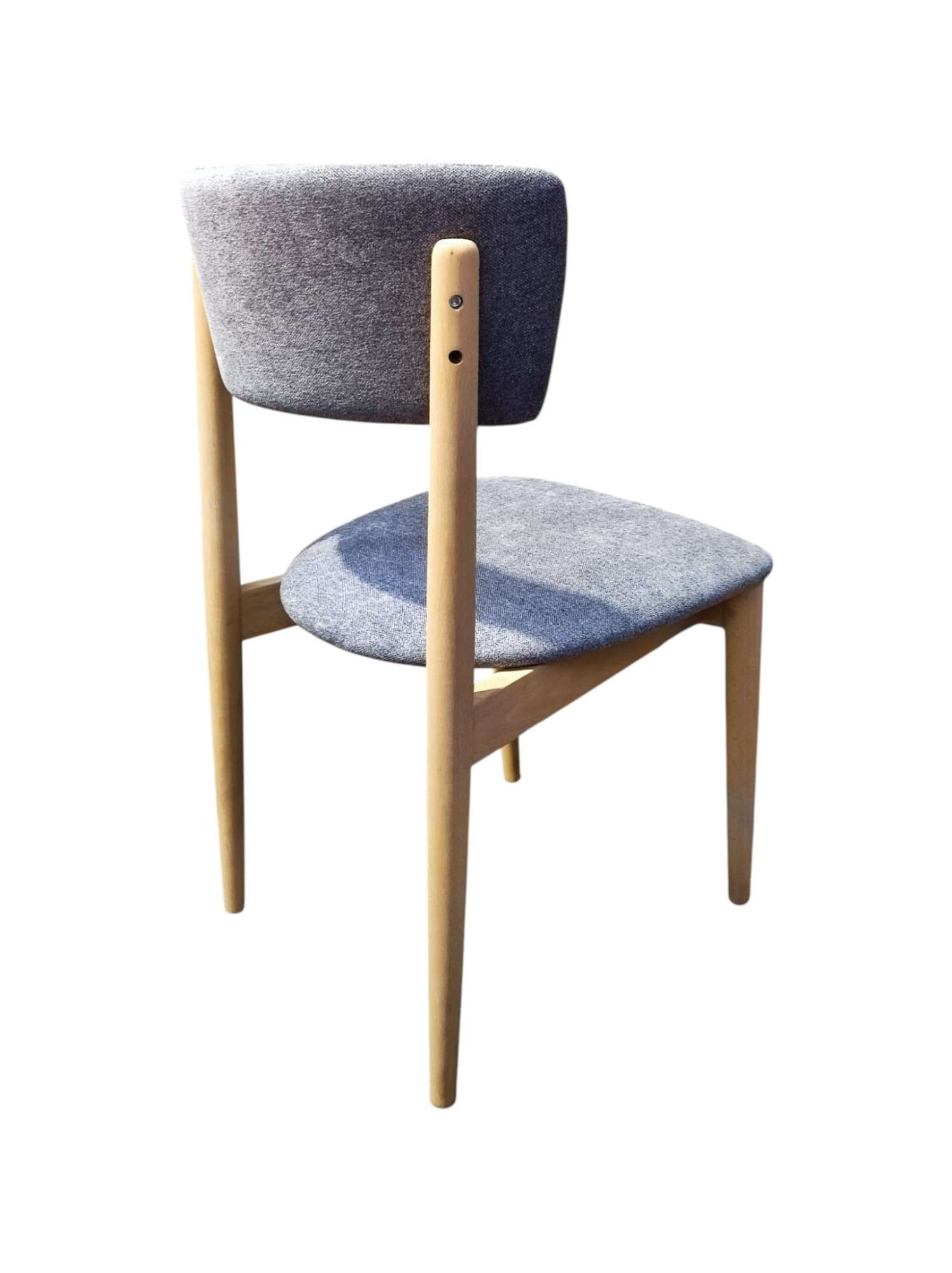 GOODproduct Polsterstuhl »Jan Esszimmerstuhl, Küchenstuhl, 4-Fussstuhl« () 2 Stk.Chenille, Massivholzbeine, Retro