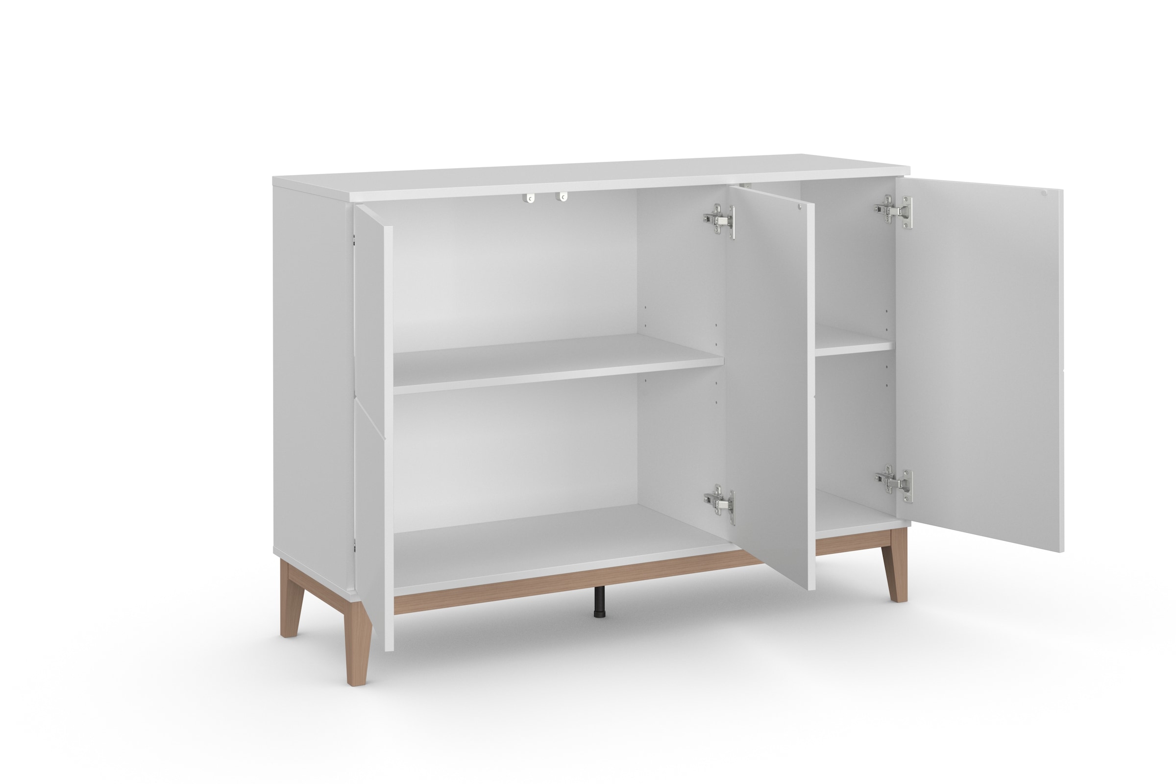 andas Sideboard »Maryd«, (1 St.), Kommode, Untergestell in Holzoptik, Breite 120 cm