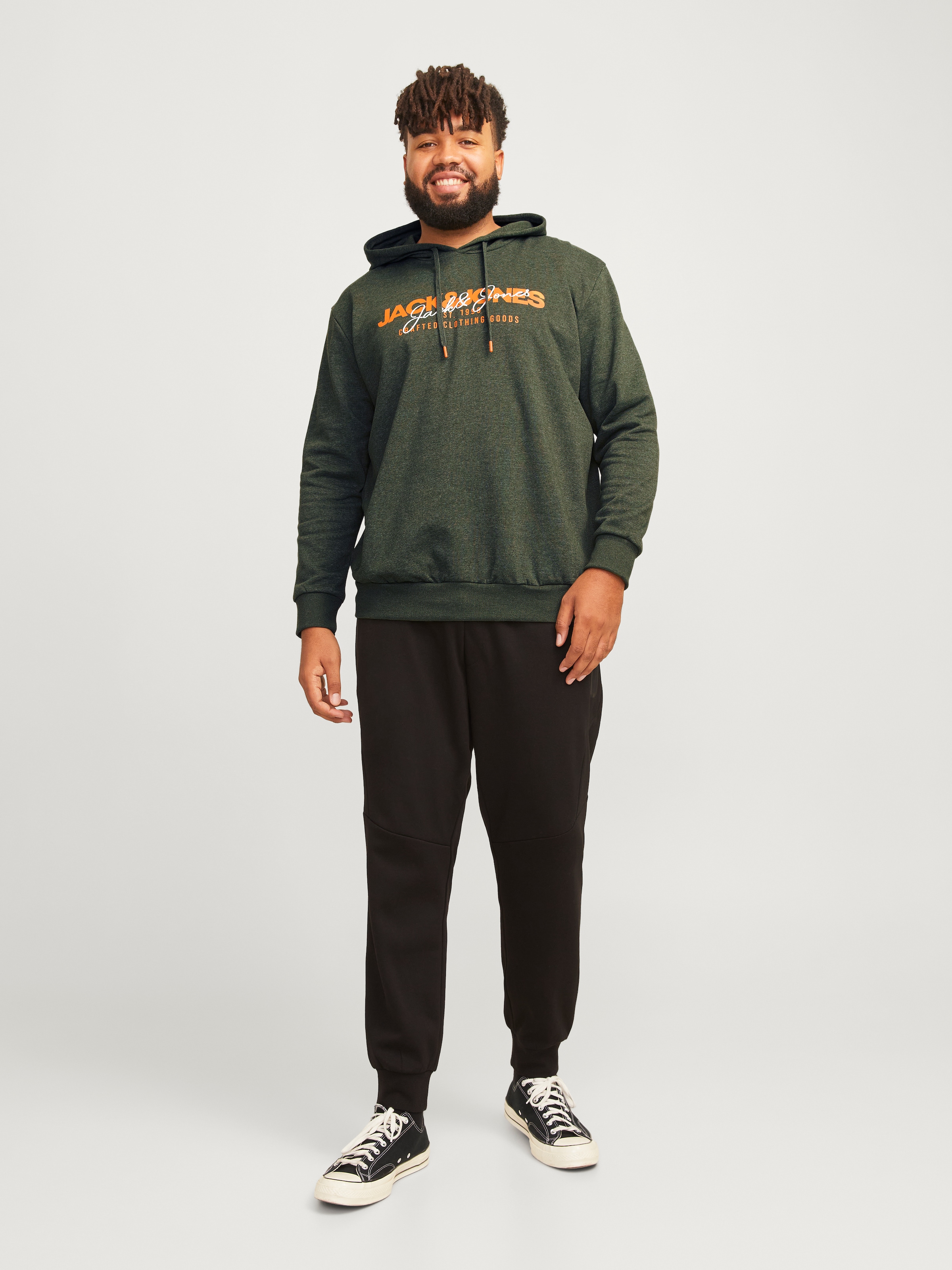 Jack & Jones PlusSize Kapuzensweatshirt »JJALVIS SWEAT HOOD PLS«