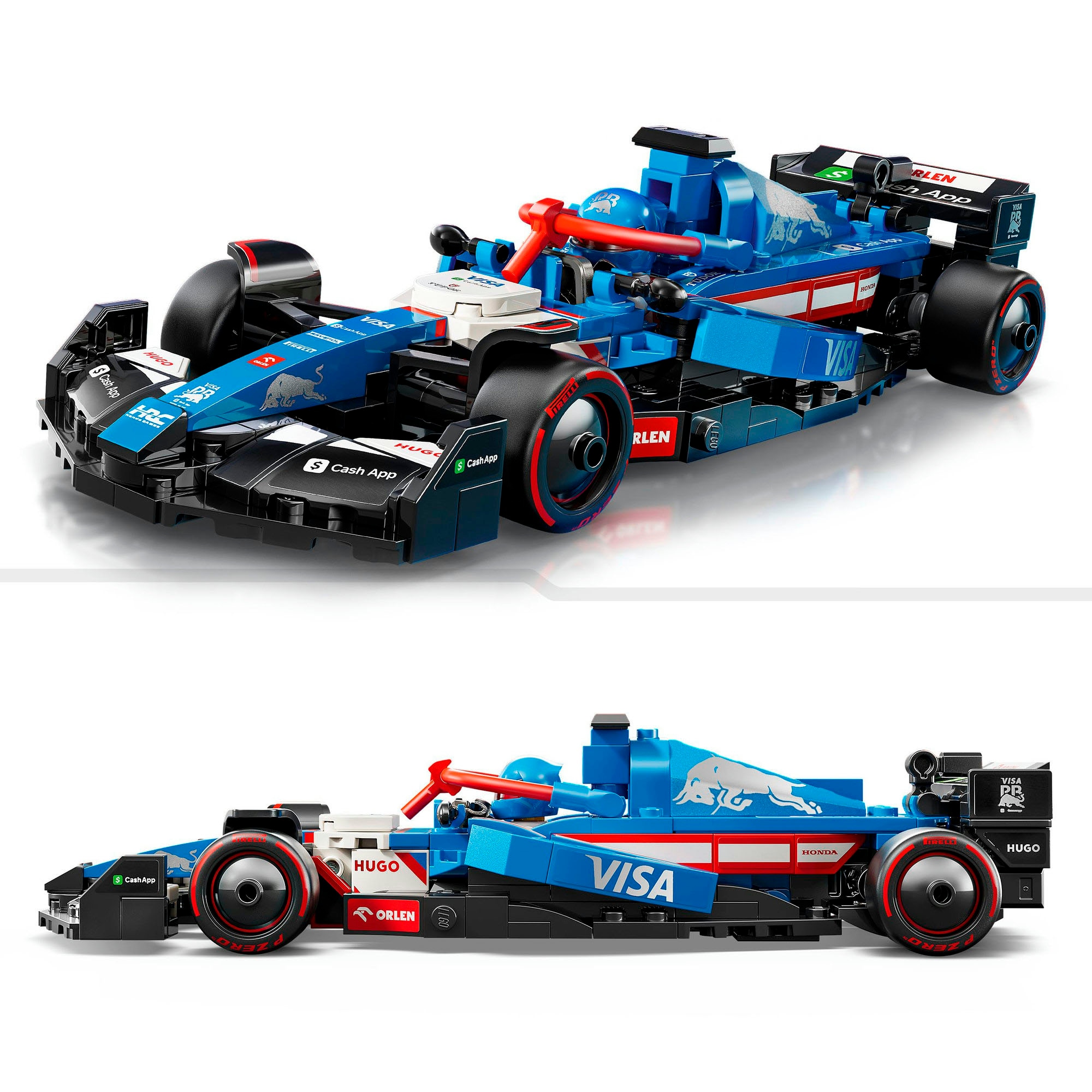 LEGO® Pions de construction »Visa Cash App RB VCARB 01 F1® Rennauto (77246), LEGO® Speed Champions« Made in Europe