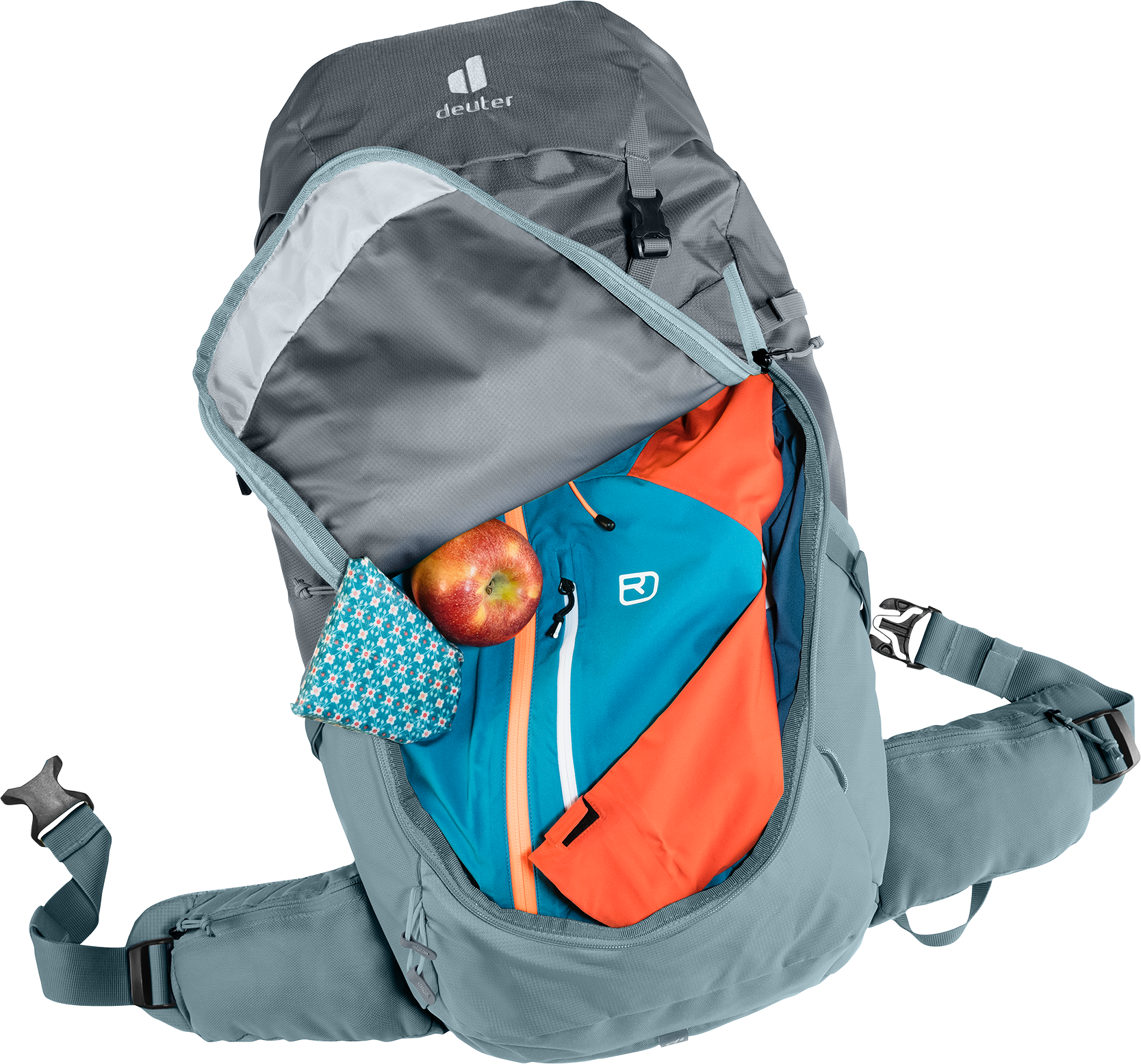 deuter Sac à dos de randonnée »FUTURA 26« für längere Tages- und Mehrtageswanderungen, mit grosser Frontöffnung