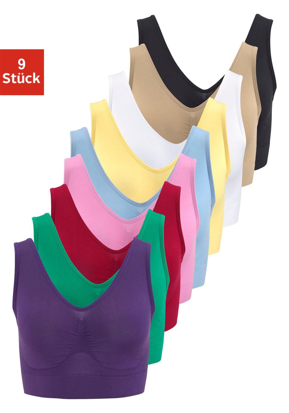 Image of Nuance Bügelloser BH »SLIMmaxx Super-BH«, (Packung, 9 tlg.), in Bustier-Form, Basic Dessous bei Ackermann Versand Schweiz