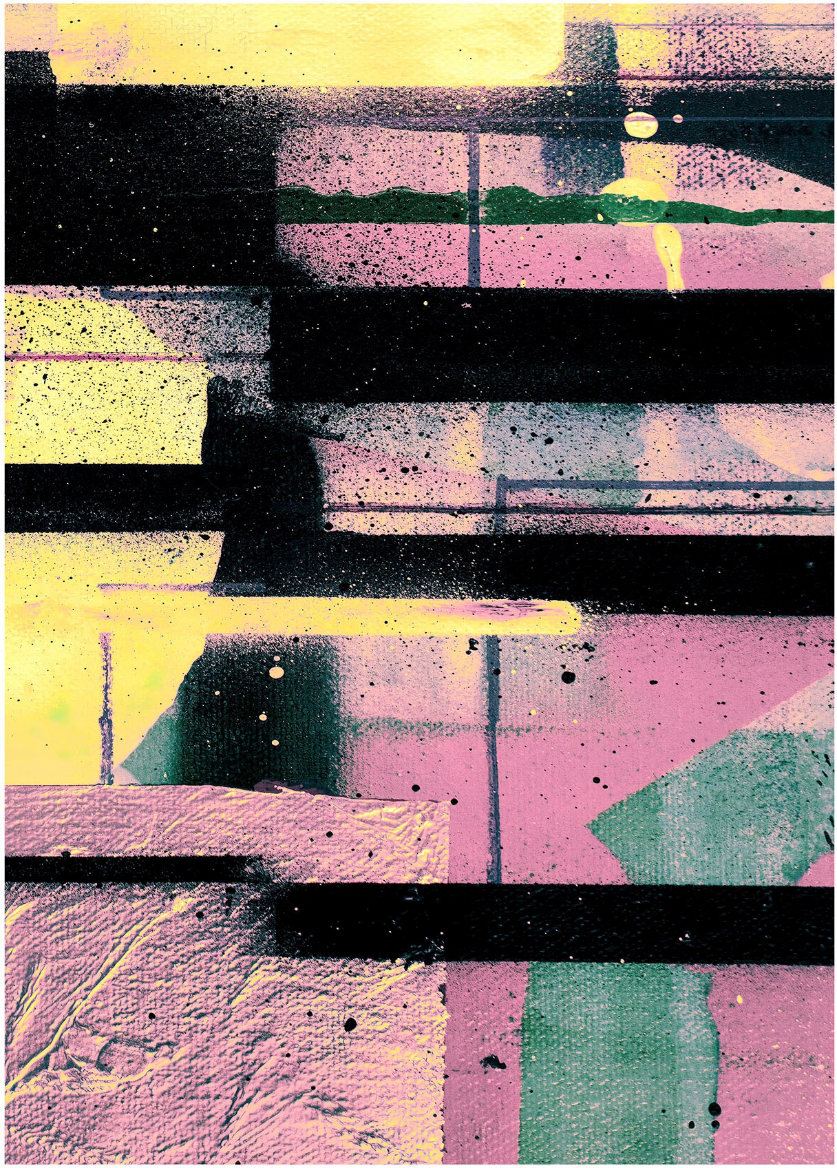 Image of Komar Bild "Colorful Forte" Natur 1 Stk. tlg. Wandbild zur Dekoration - ohne Rahmen
