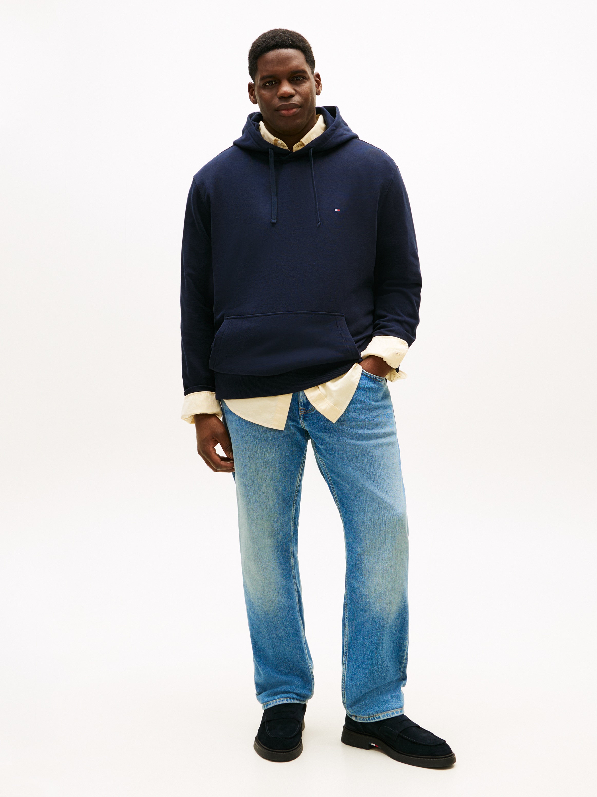 Tommy Hilfiger Big & Tall Hoodie »BT-ESSENTIAL TERRY«, Basic, normale Passform, Grosse Grössen
