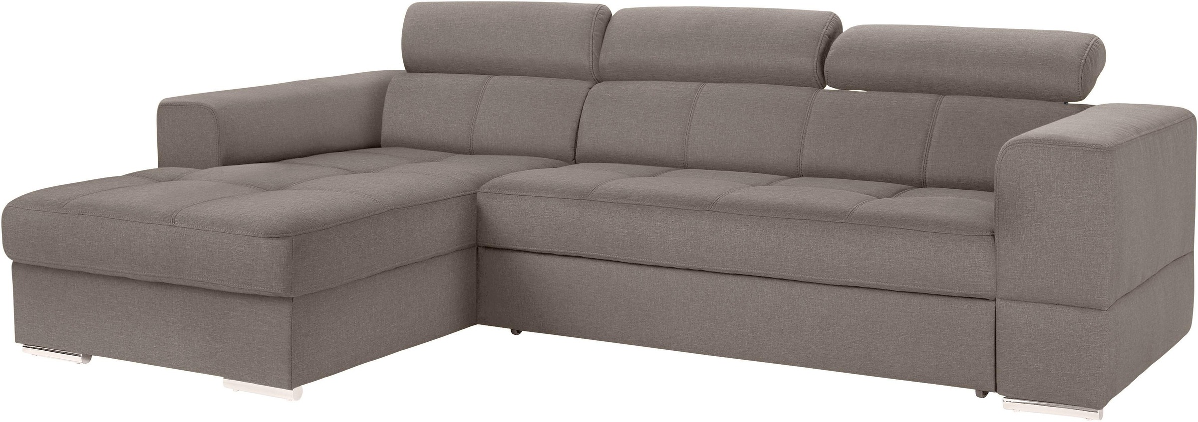 Image of TRENDMANUFAKTUR Ecksofa, mit Recamiere, wahlweise mit Bettfunktion und Bettkasten bei Ackermann Versand Schweiz