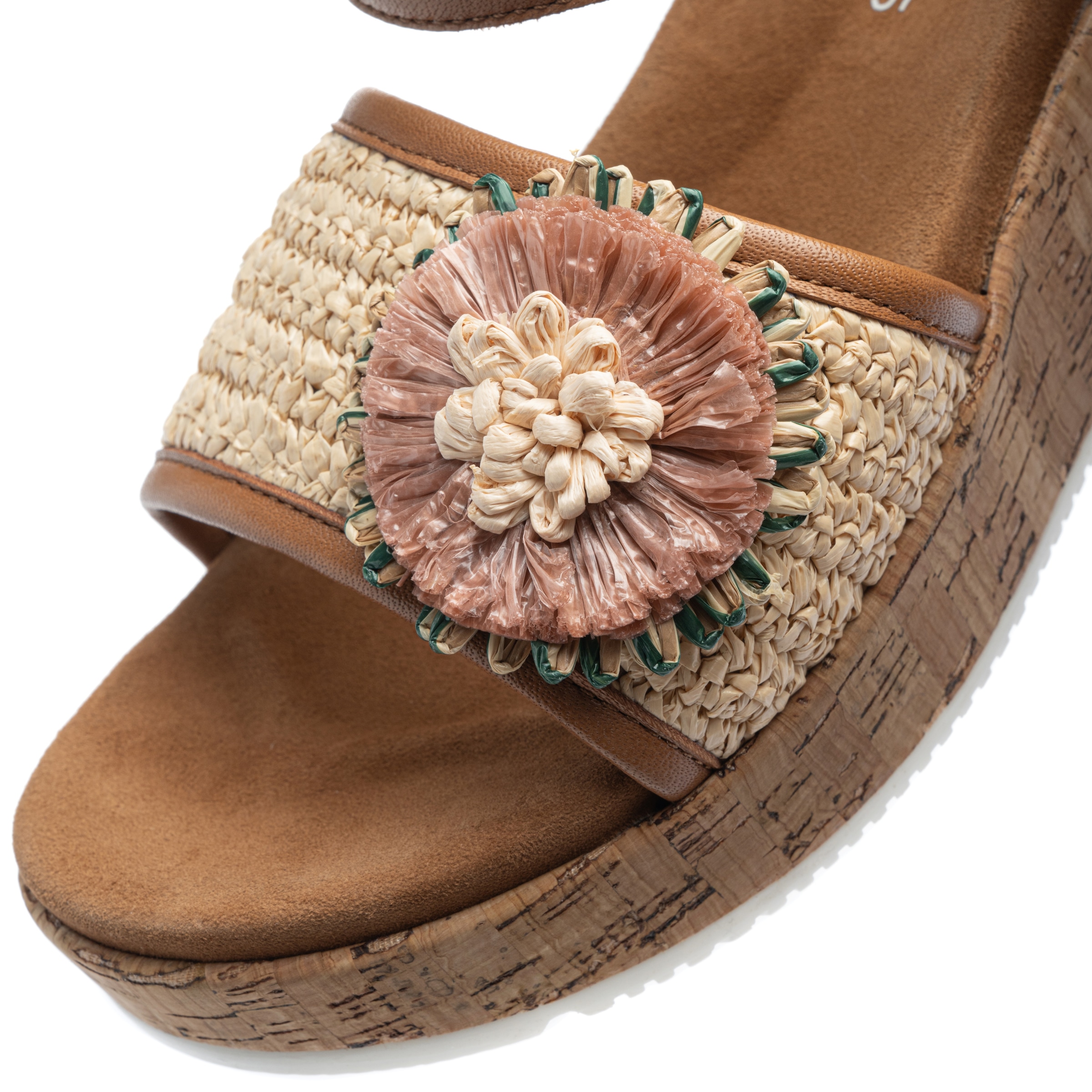 Ara Sandales compensées »RIMINI«  Plateforme, sandale à brides, chaussure d'été avec belle fleur, largeur G