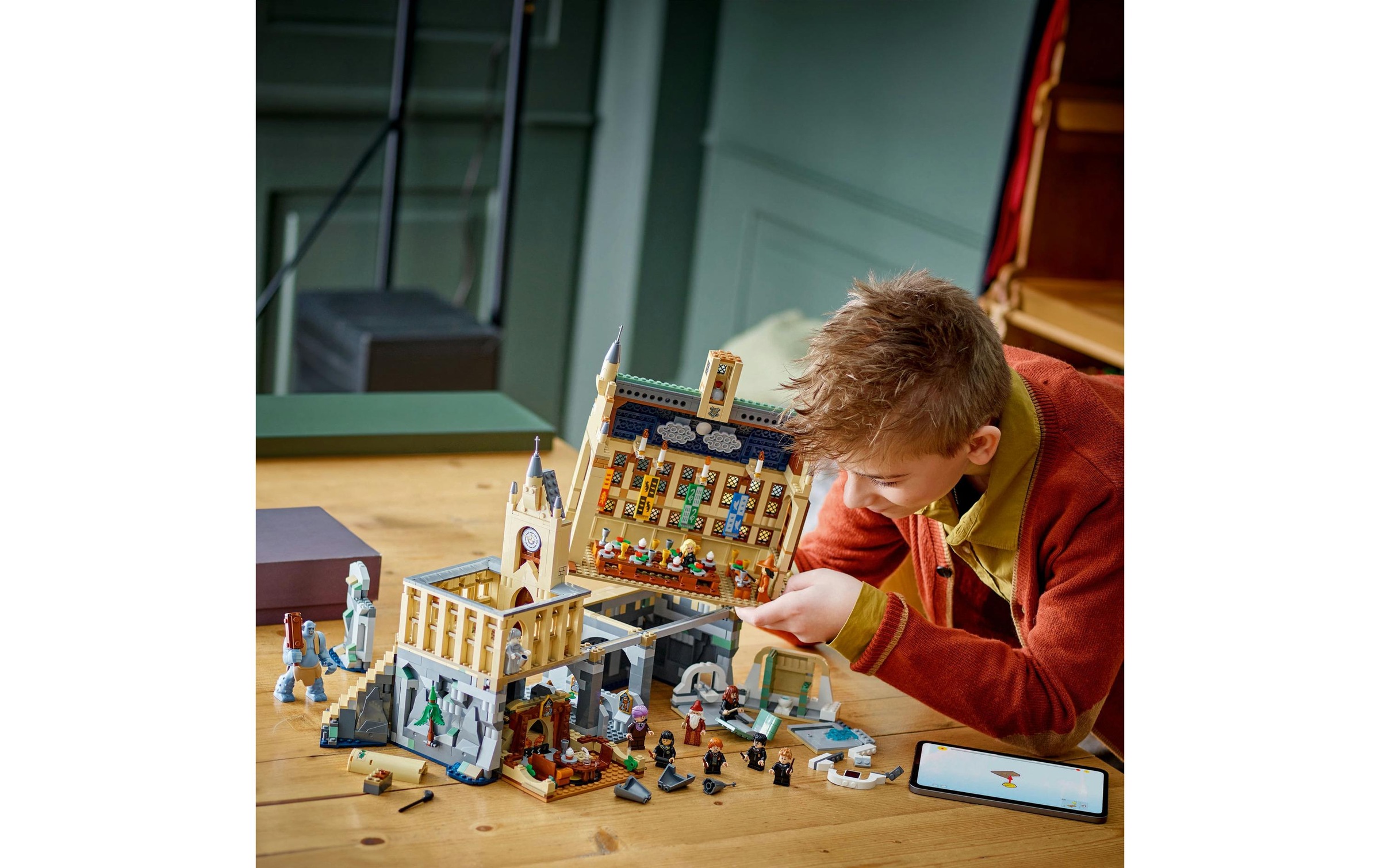 LEGO® Spielbausteine »Harry Potter Schloss Hogwarts: Die Grosse Halle 76435«, (1732 St.)