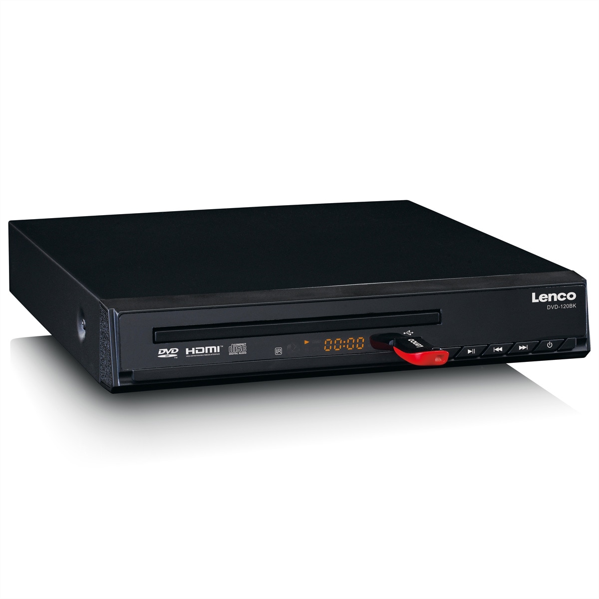 Lenco DVD-Player »Lenco DVD-Player DVD-120BK«