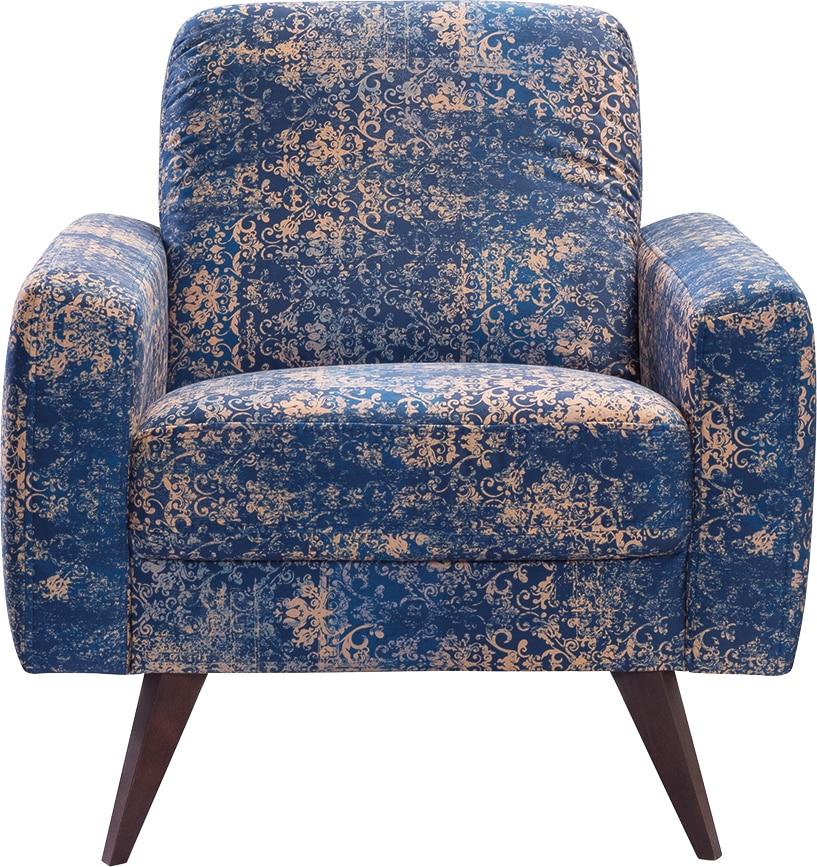 Image of exxpo - sofa fashion Sessel "Side, bequemer Loungesessel mit extravagantem Bezug, Breite 82cm"